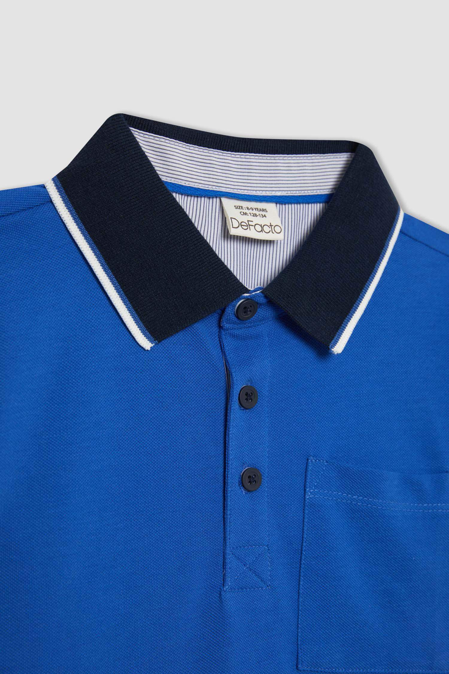 Boy Pique Short Sleeve Polo T-Shirt