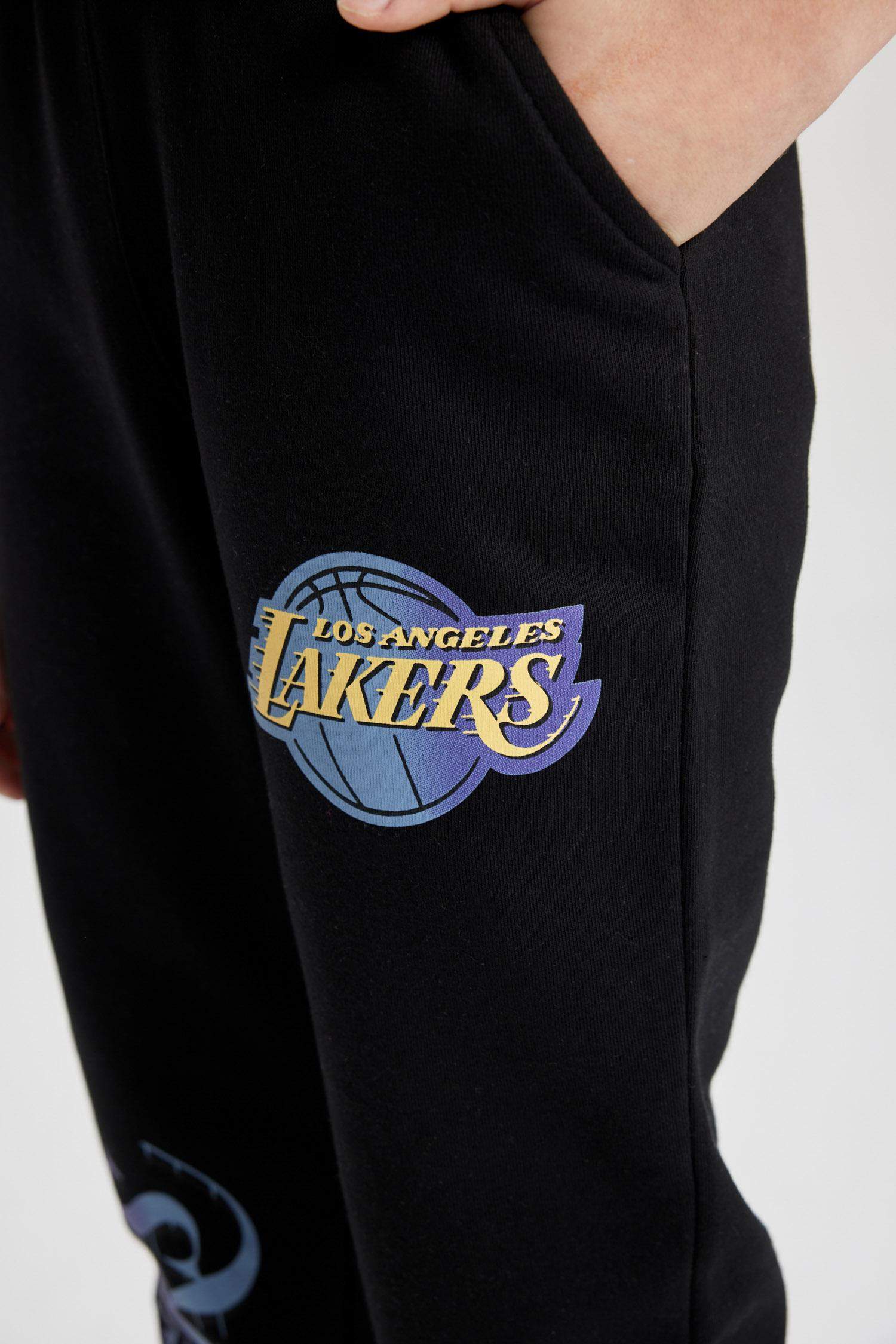 Erkek Çocuk NBA Los Angeles Lakers Baskılı Eşofman Altı