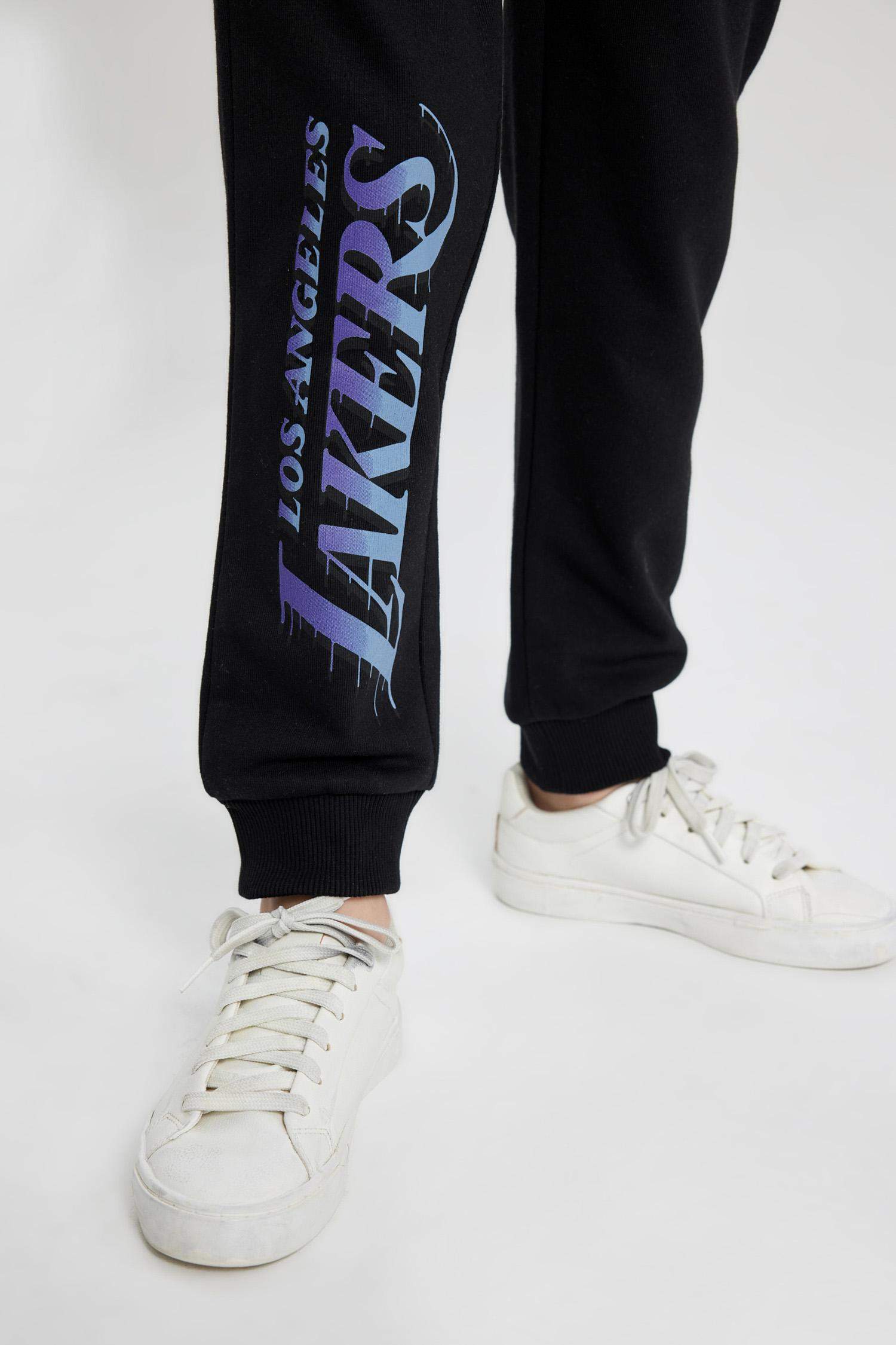 Erkek Çocuk NBA Los Angeles Lakers Baskılı Eşofman Altı