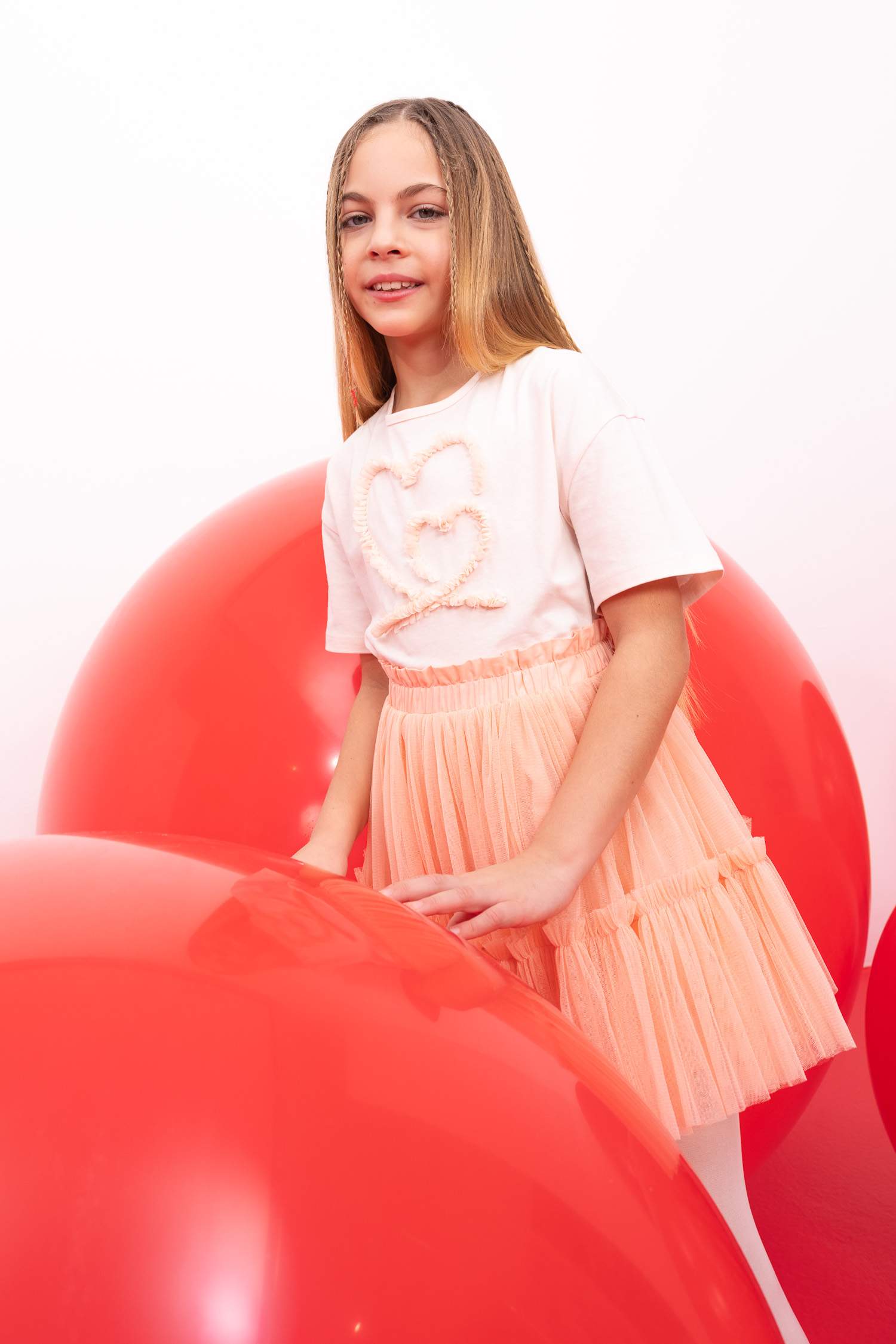 تي شيرت بناتي نص ردن قصة عادية