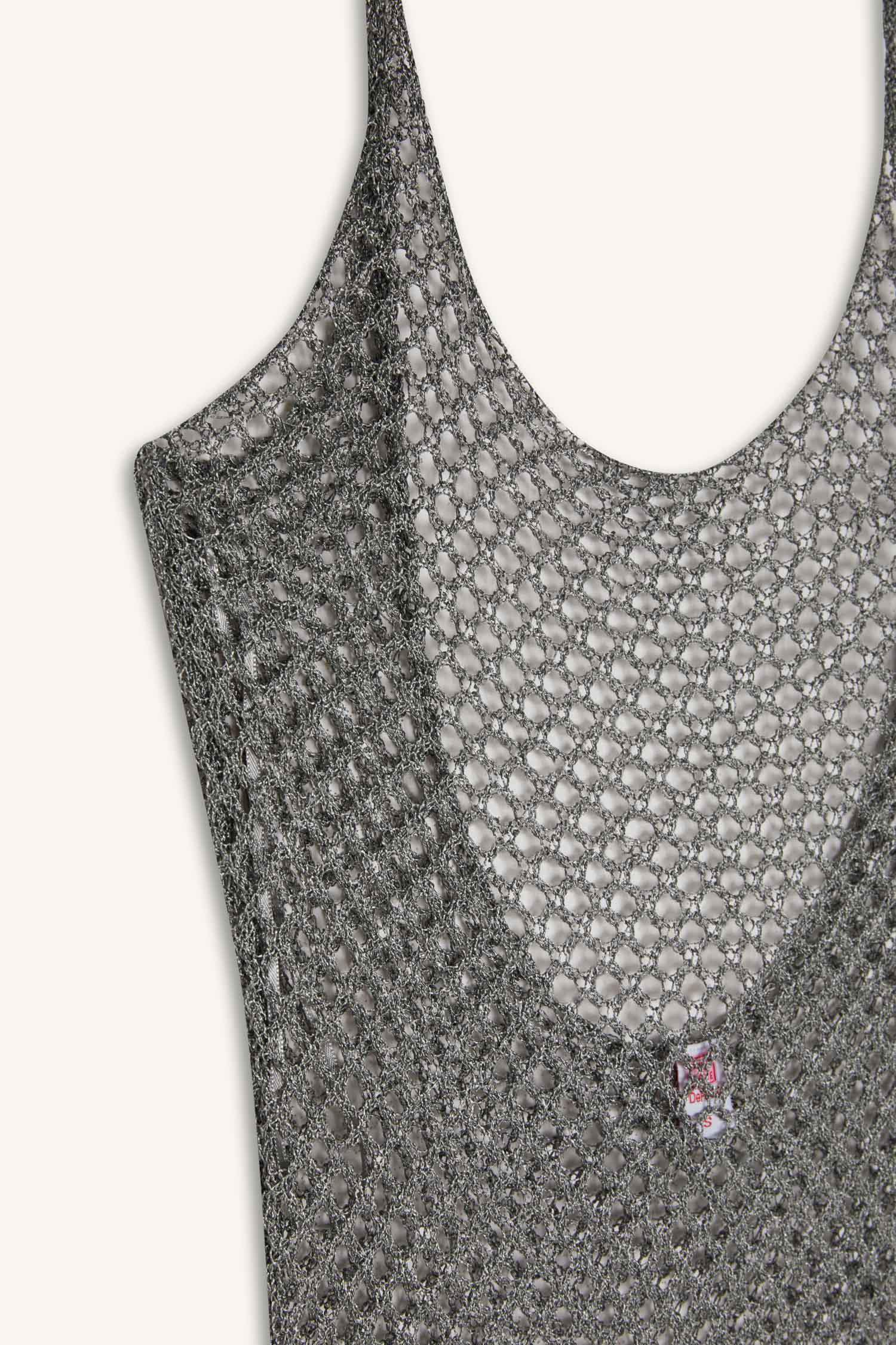 Regular Fit Mesh Beach Dress