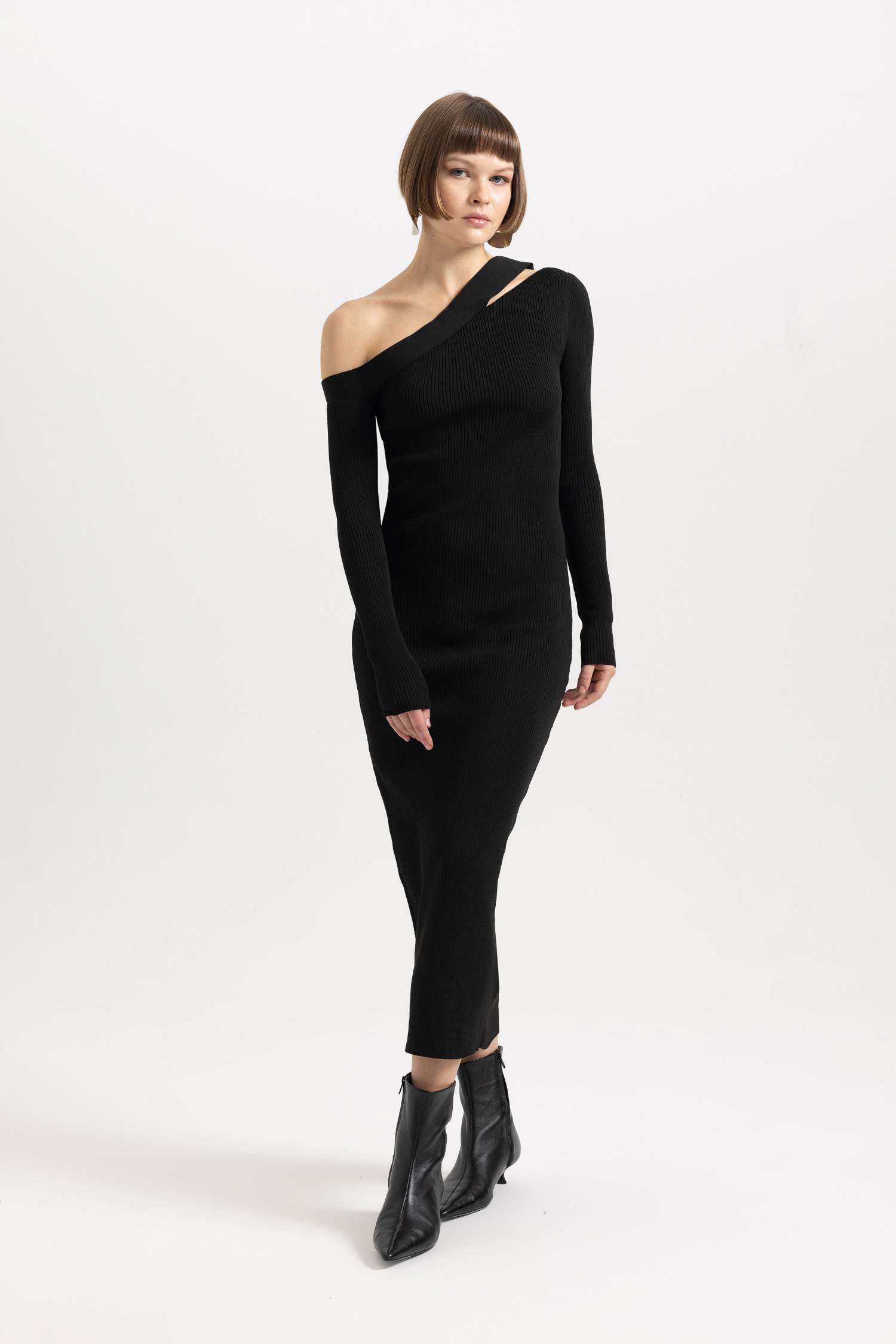 Slim Fit Ribana Dress
