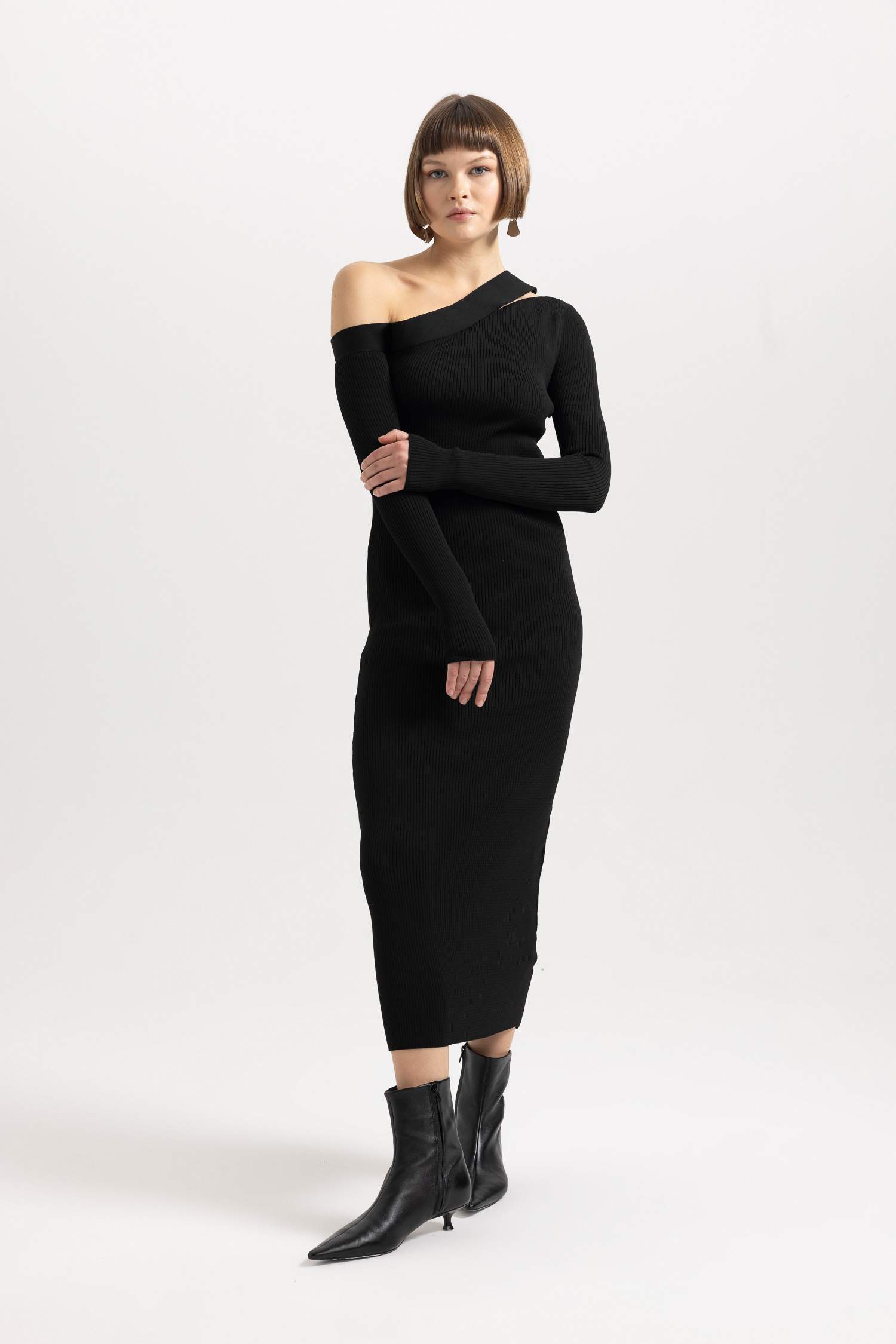 Slim Fit Ribana Dress