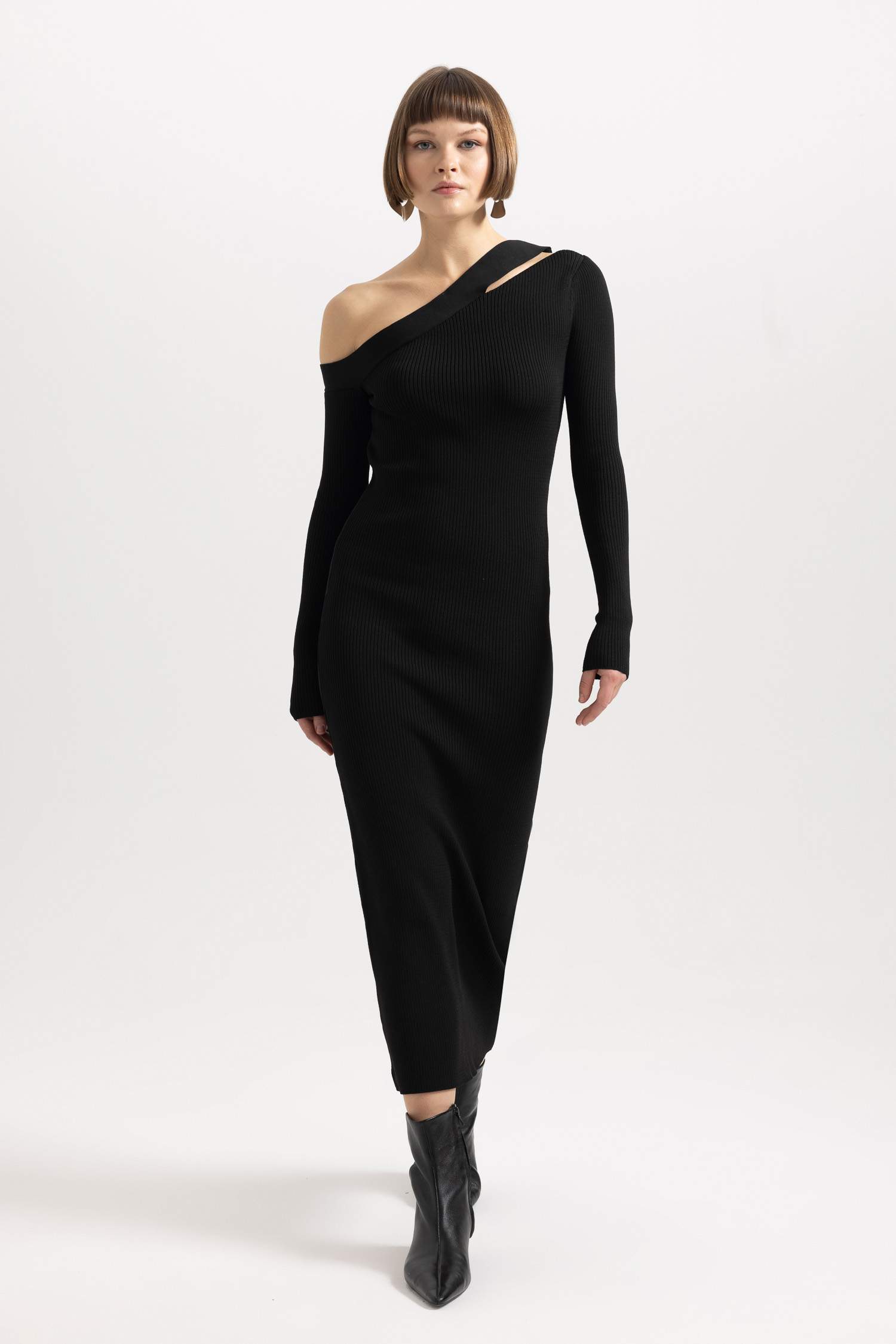 Slim Fit Ribana Dress