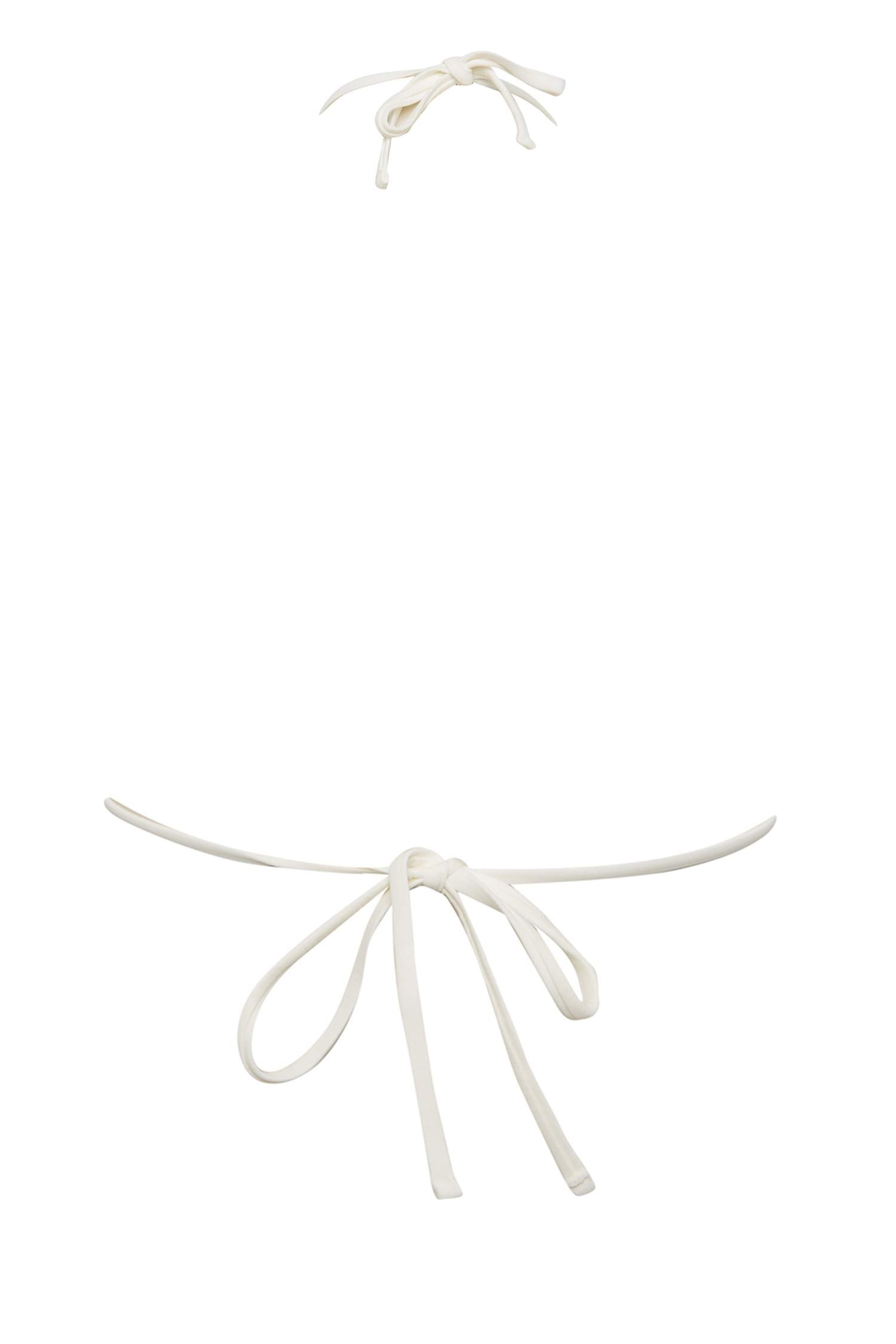 Fall in Love Regular Fit Embroidered Bikini Top