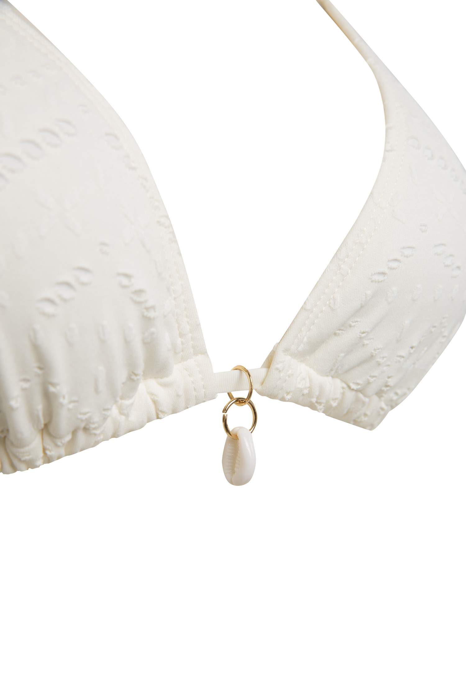 Fall in Love Regular Fit Embroidered Bikini Top