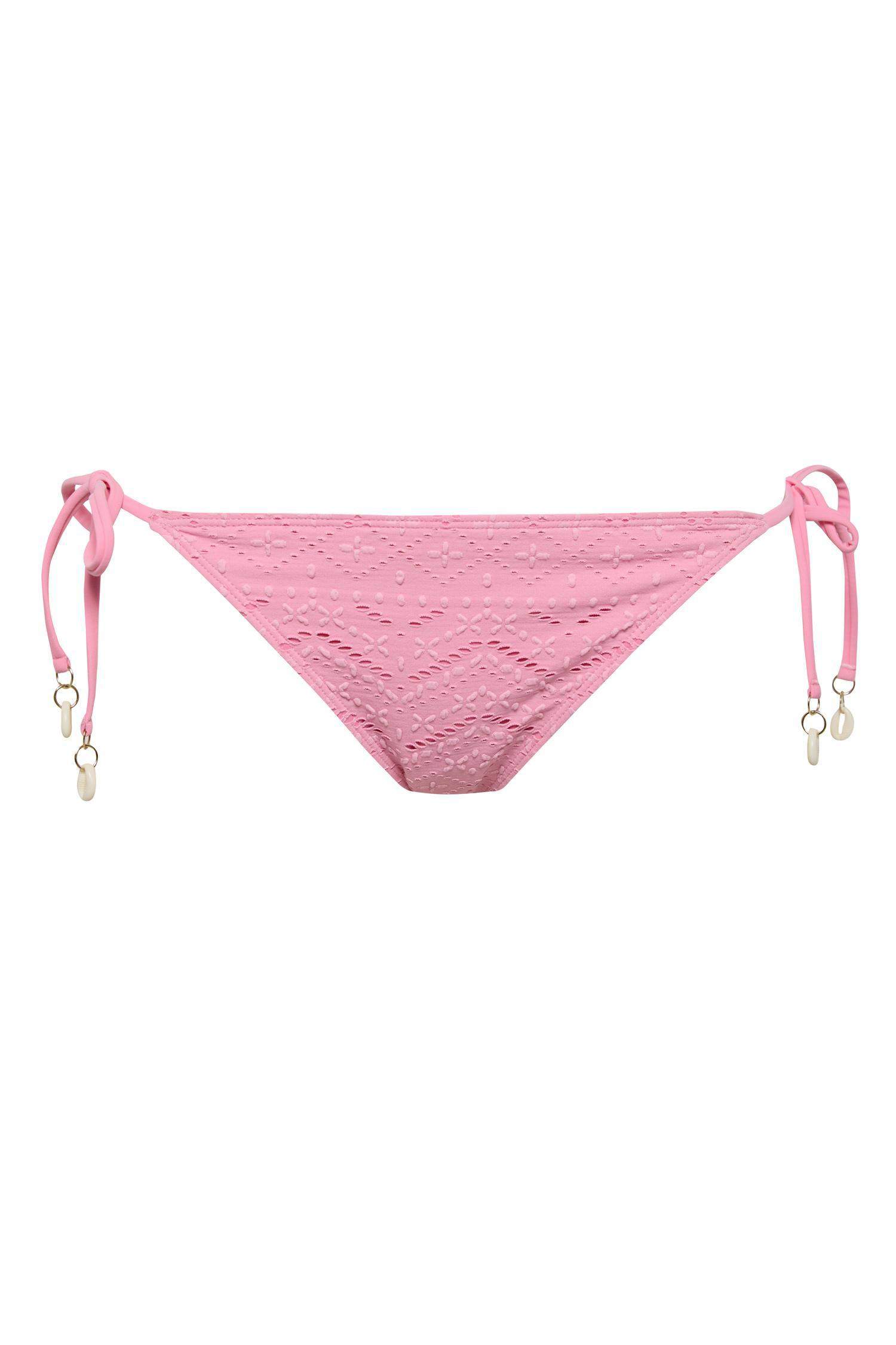 Bas de bikini brodé à coupe régulière de Fall in Love