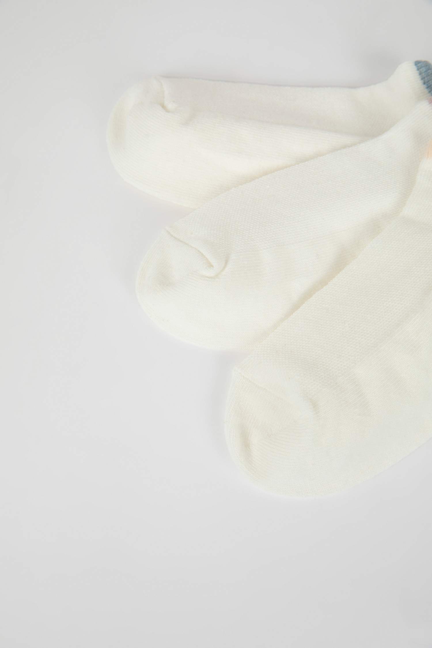 Kadın 3'lü Pamuklu Sneaker Çorap