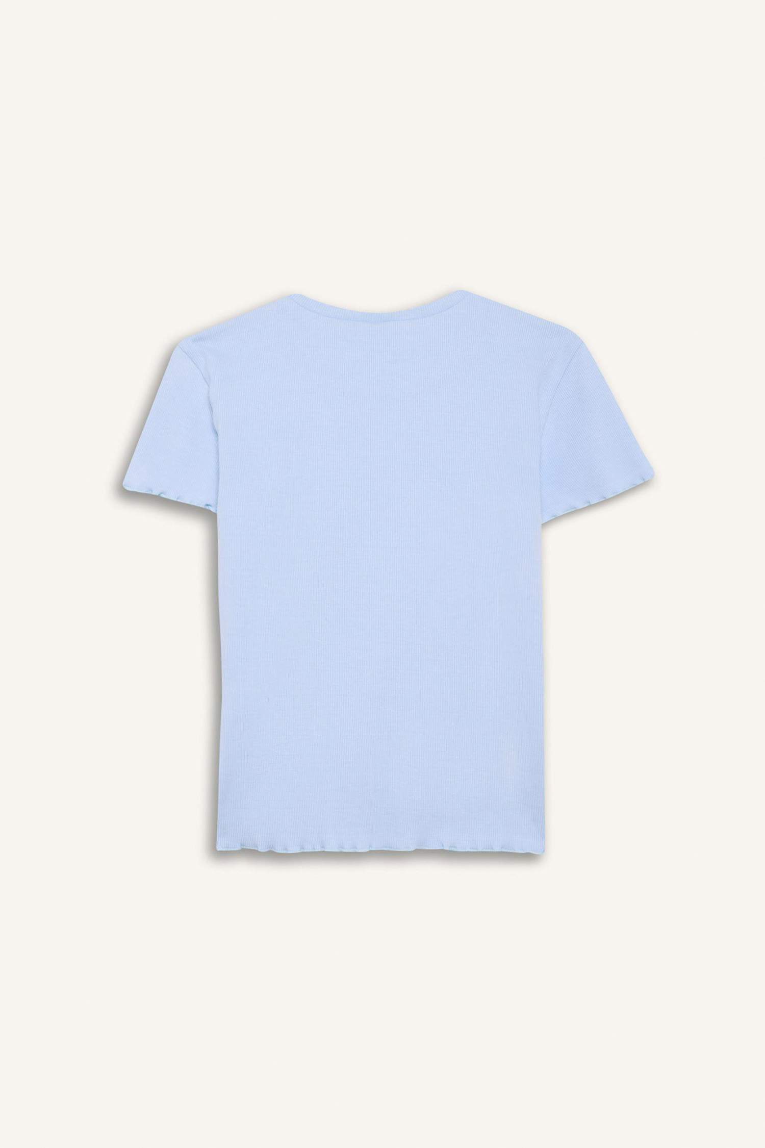 Slim Fit Embroidered Short Sleeve T-Shirt