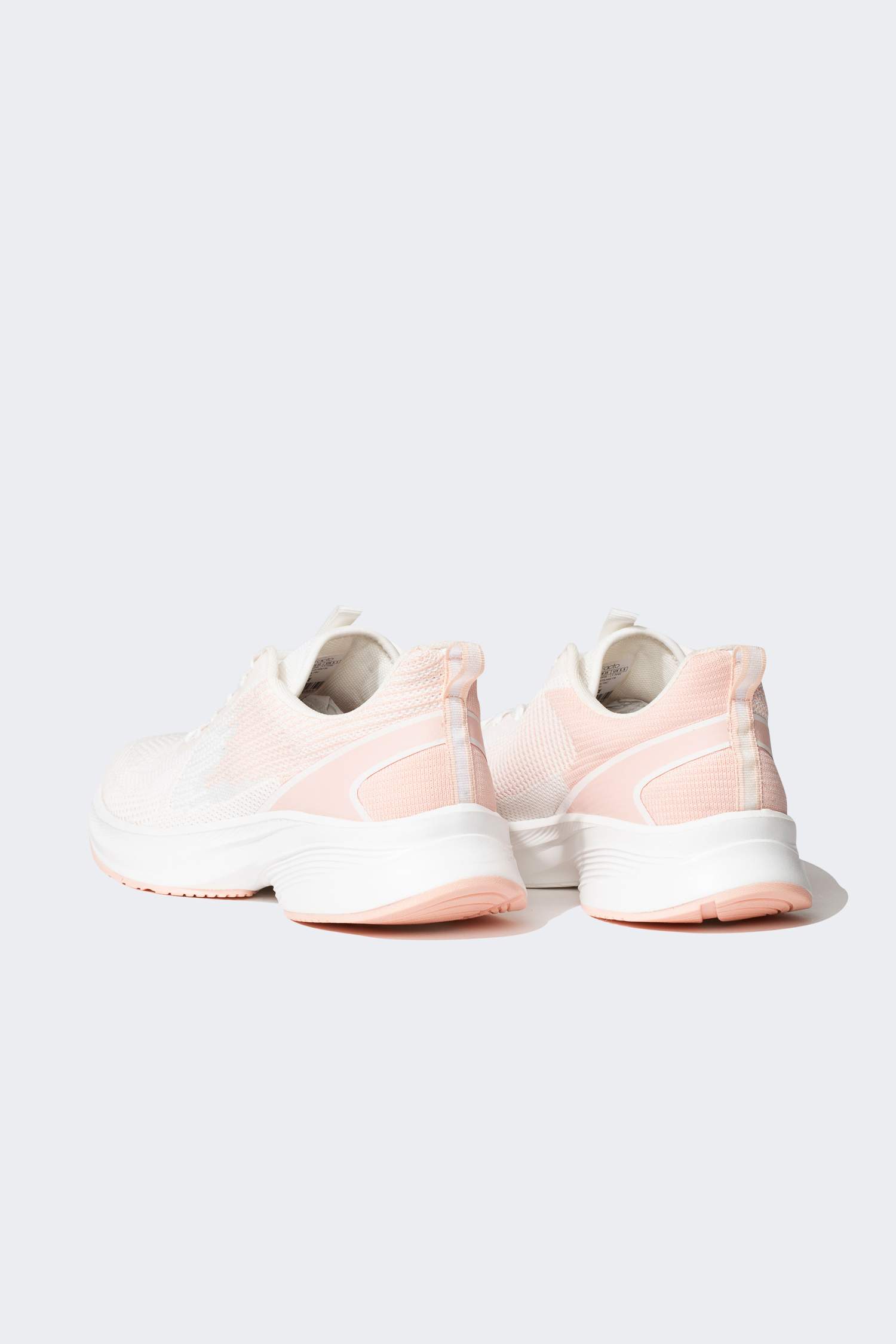 Woman Serrated Sole Lace Up Sports Shoes