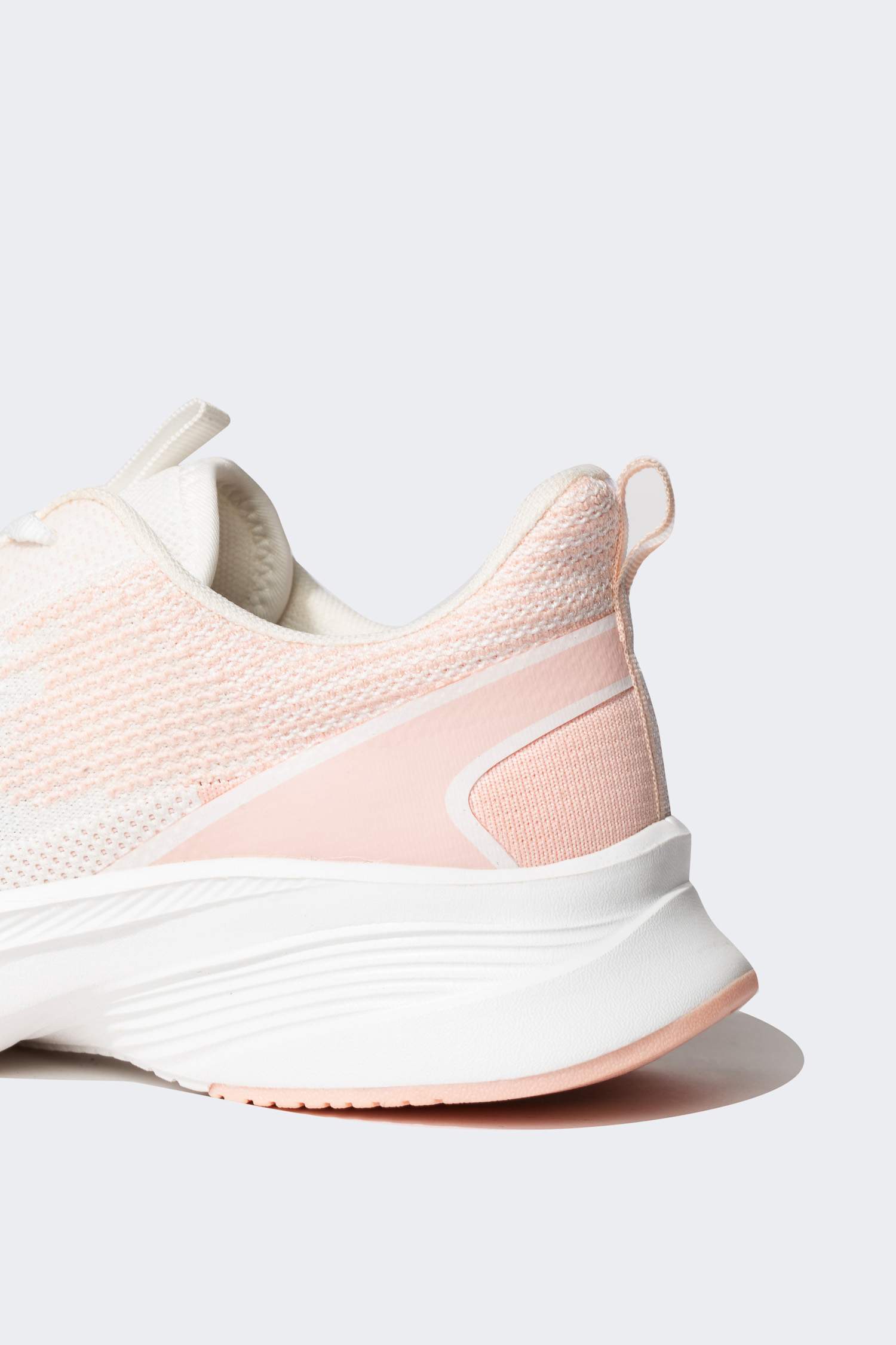 Woman Serrated Sole Lace Up Sports Shoes