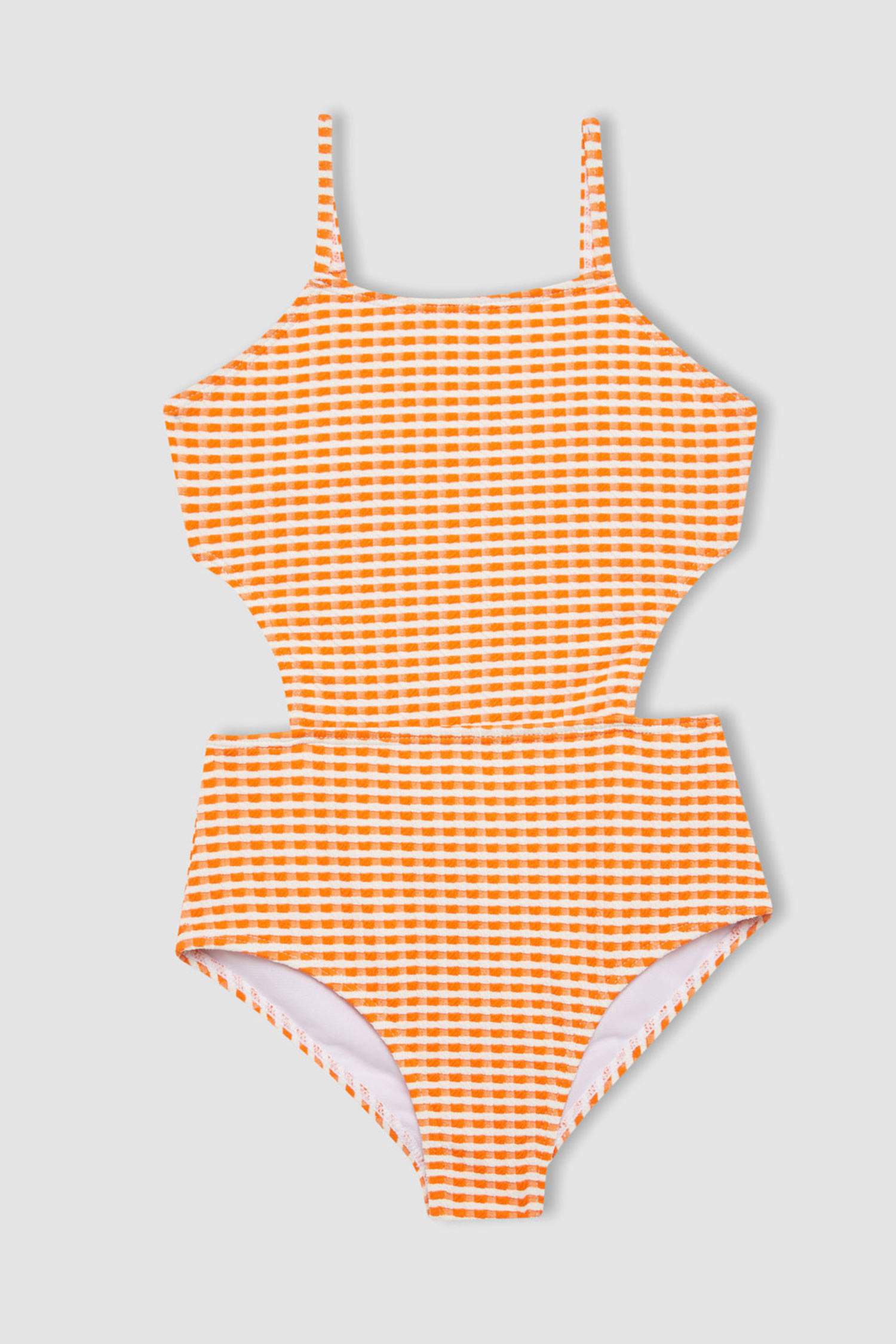 Girl Checkered Swimsuit