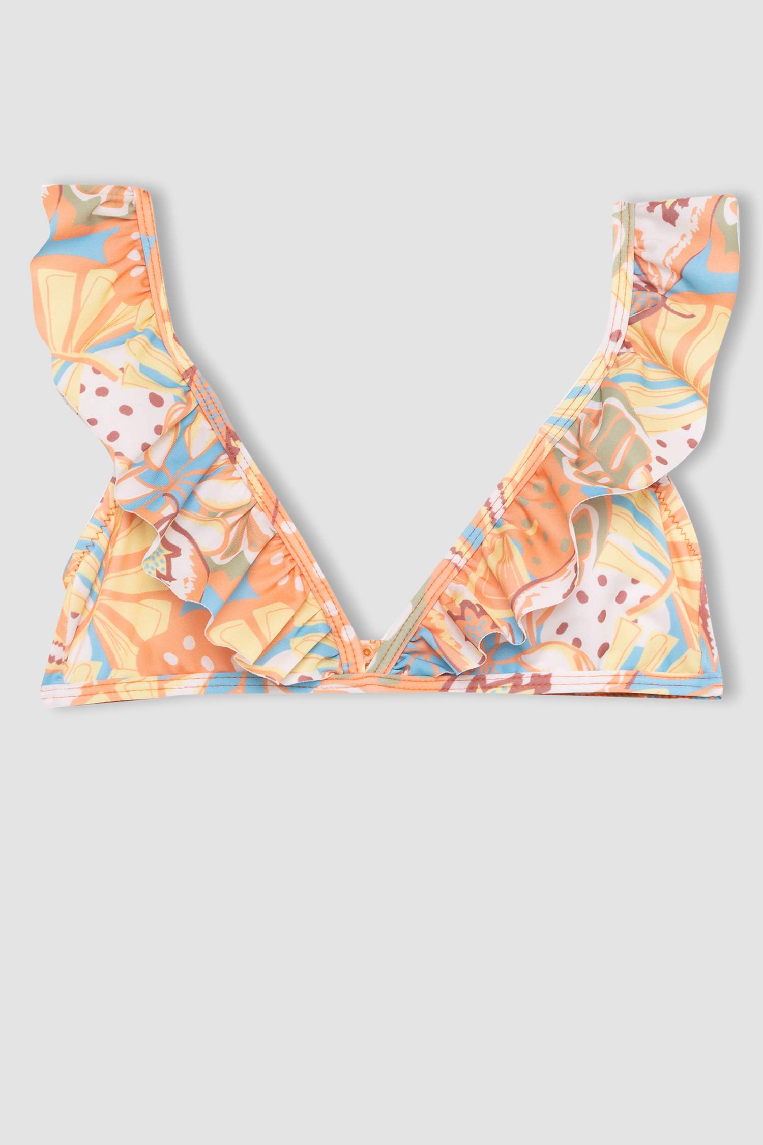 Girl Patterned 2 Piece Bikini Set