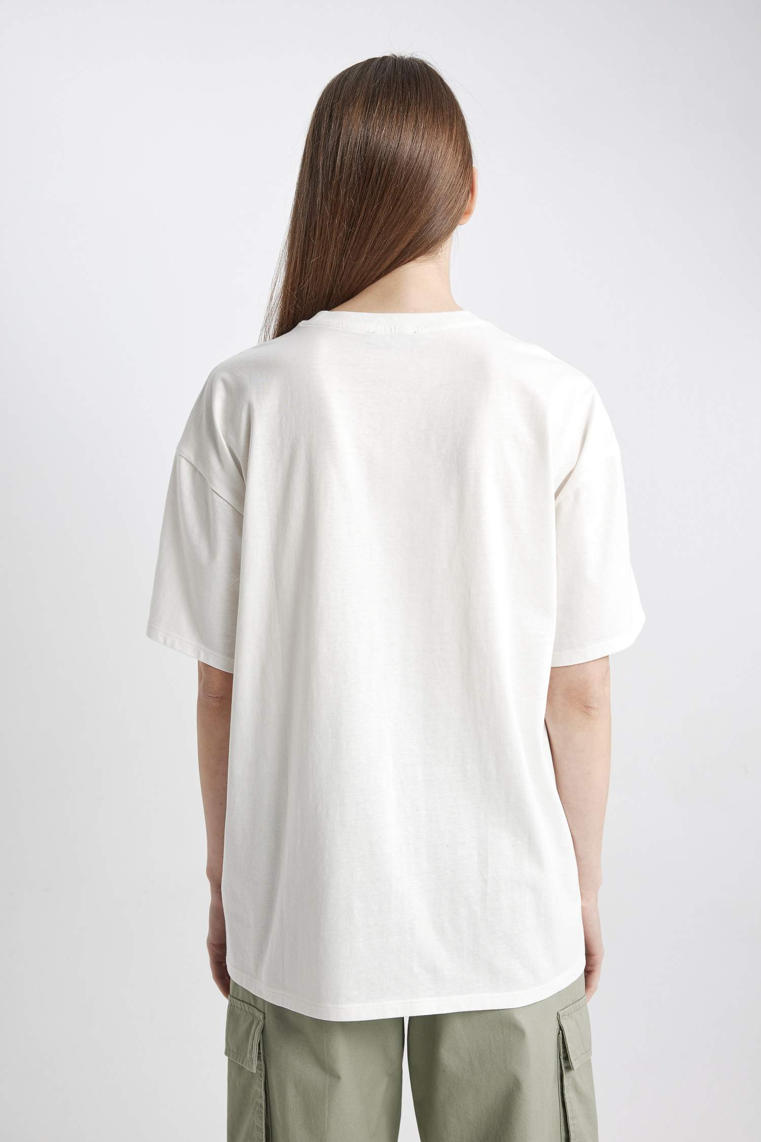 Coool Oversize Geniş Kalıp Baskılı Kısa Kollu Tişört