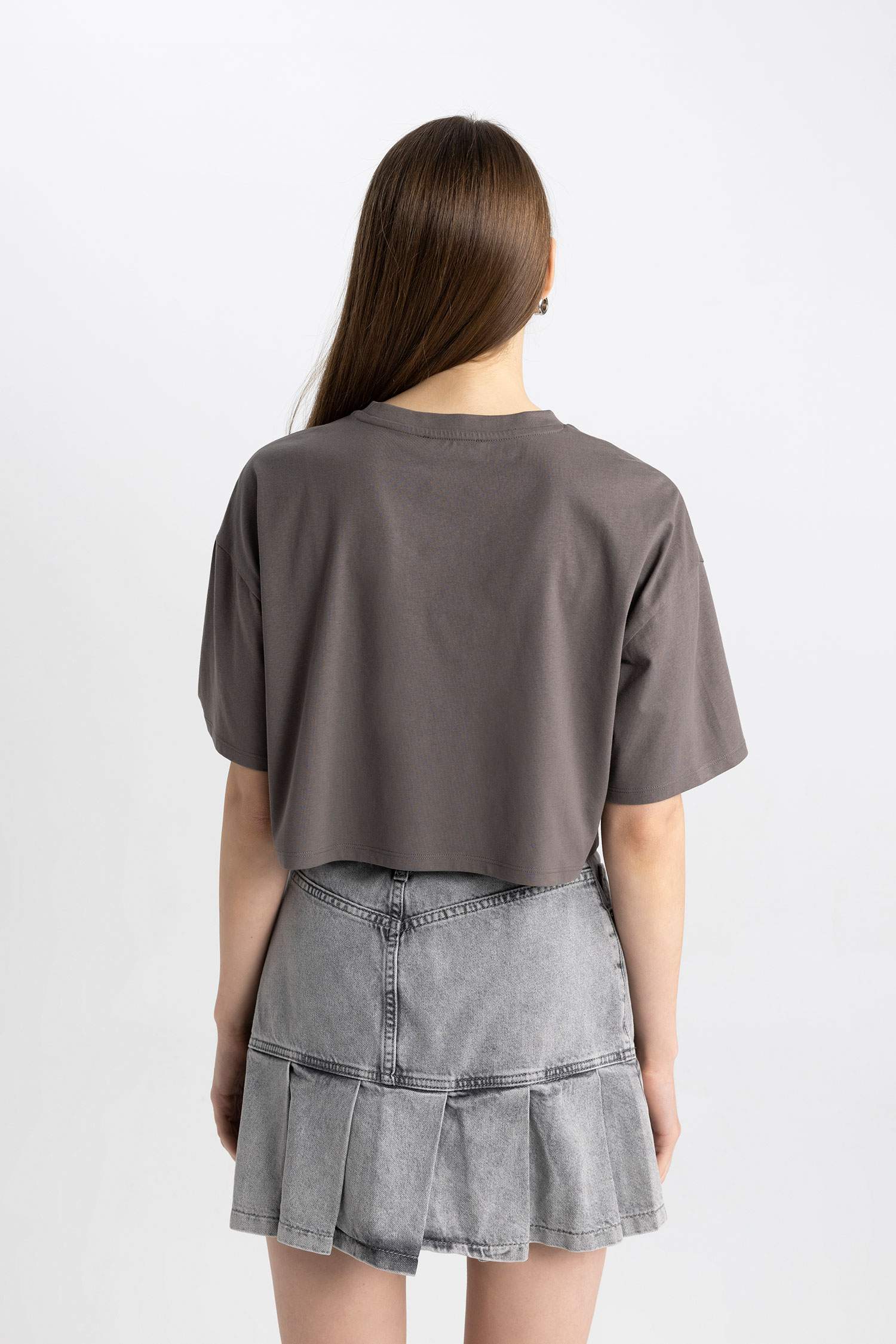 Coool Oversize Geniş Kalıp Baskılı Kısa Kollu Tişört