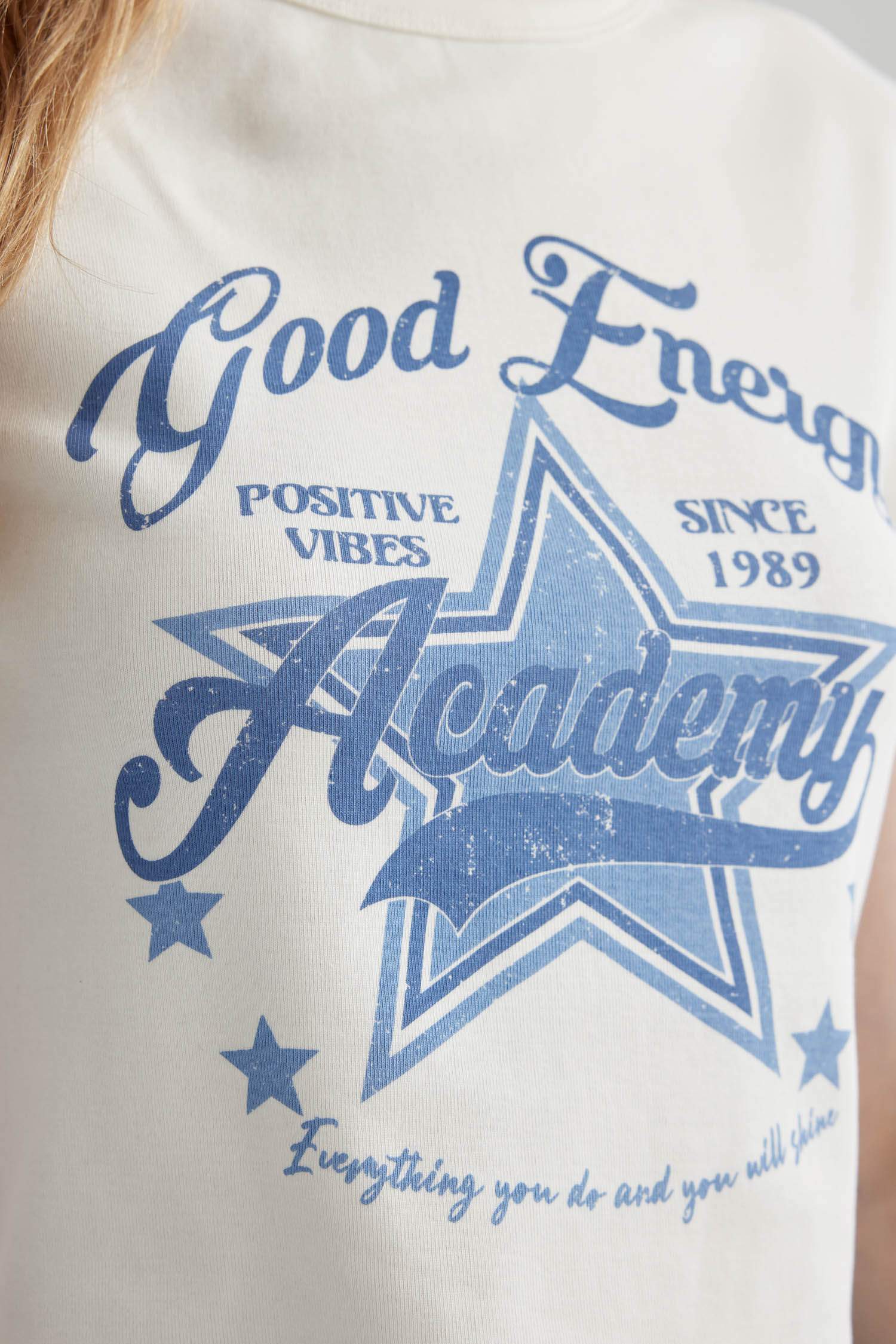 Fitted Printed Short Sleeve T-Shirt