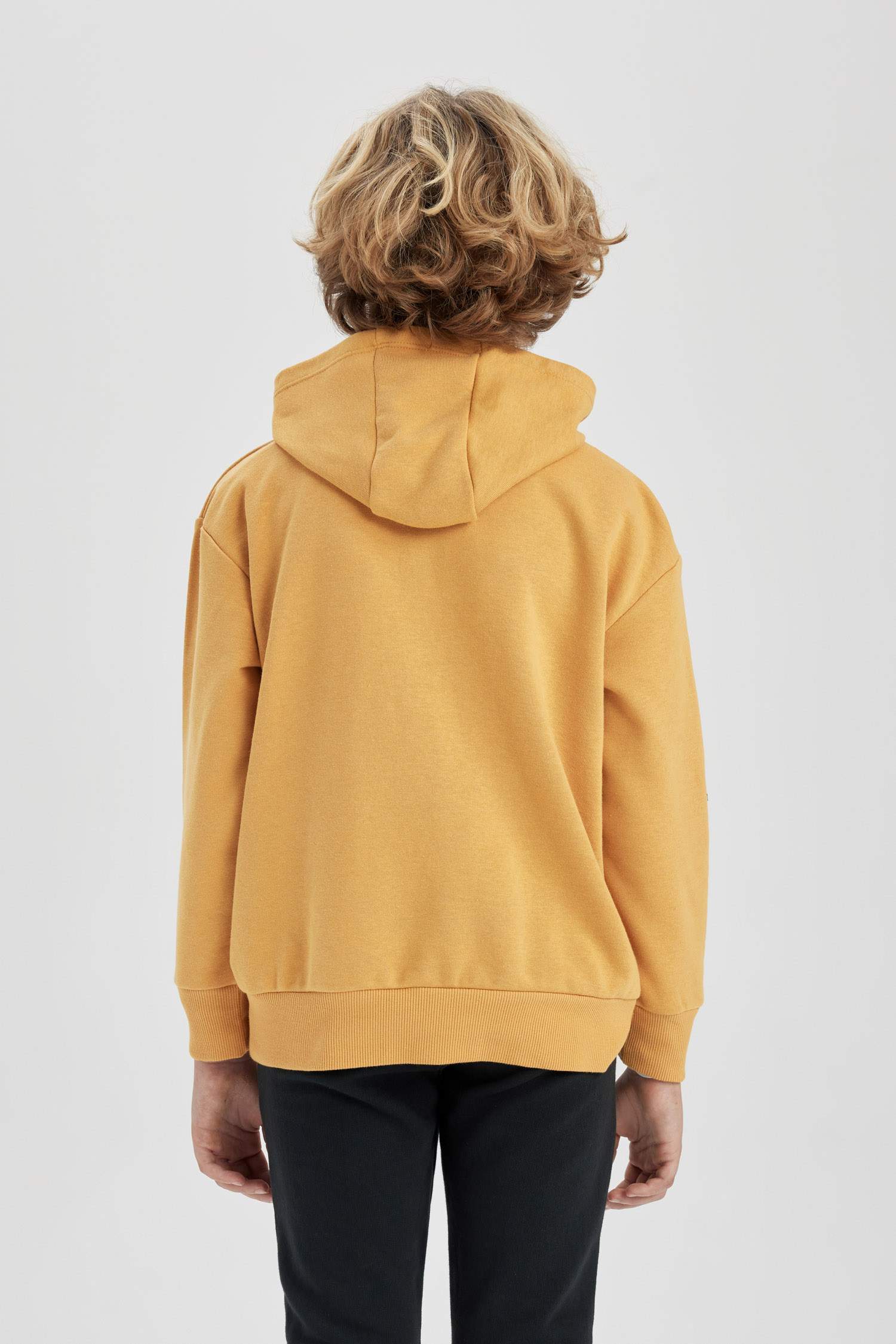 Boy Oversize Fit Hooded Sweatshirt