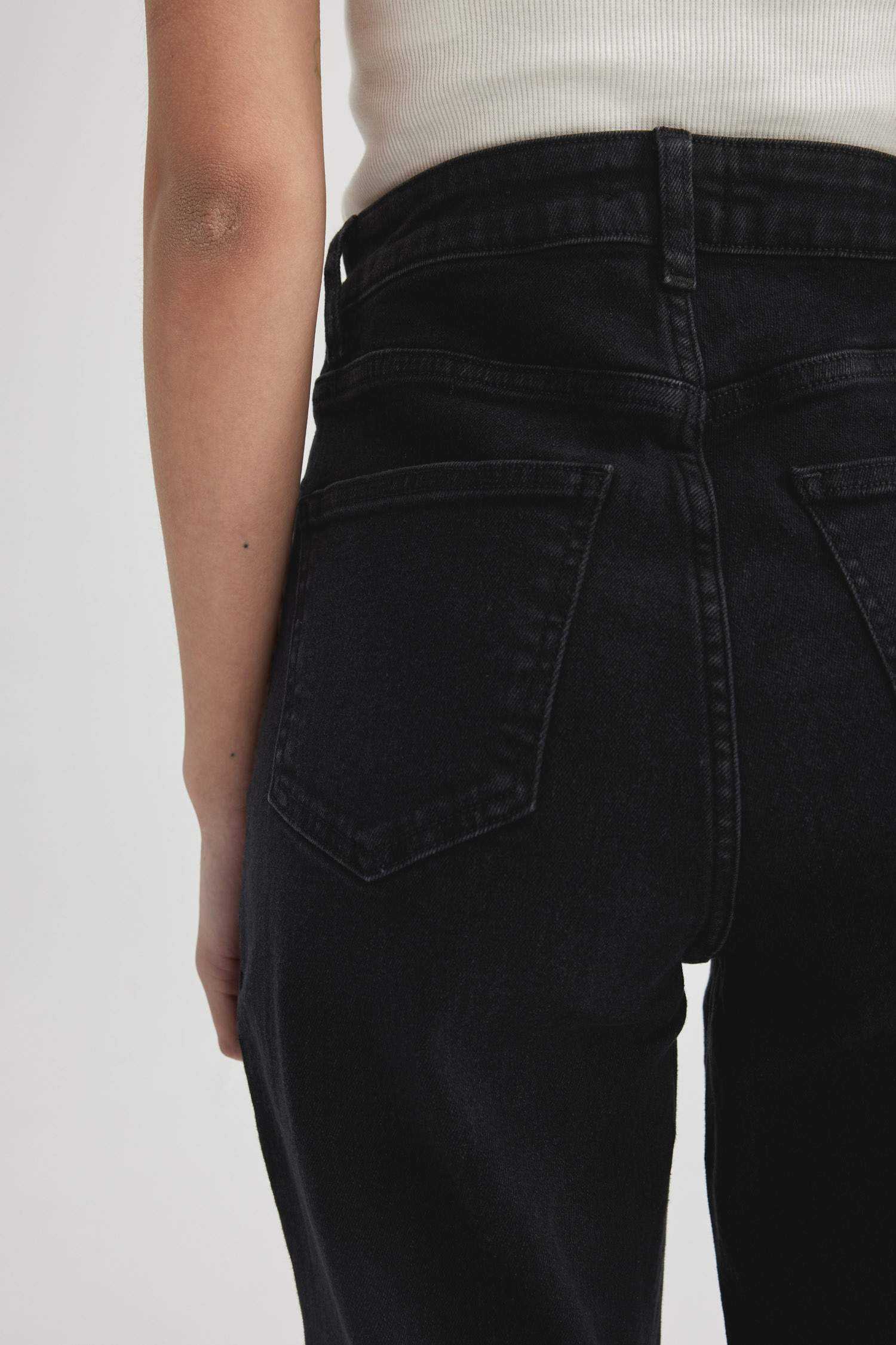 Siyah Kadın Yüksek Bel Vintage Straight Fit Pantolon 3049150 | DeFacto
