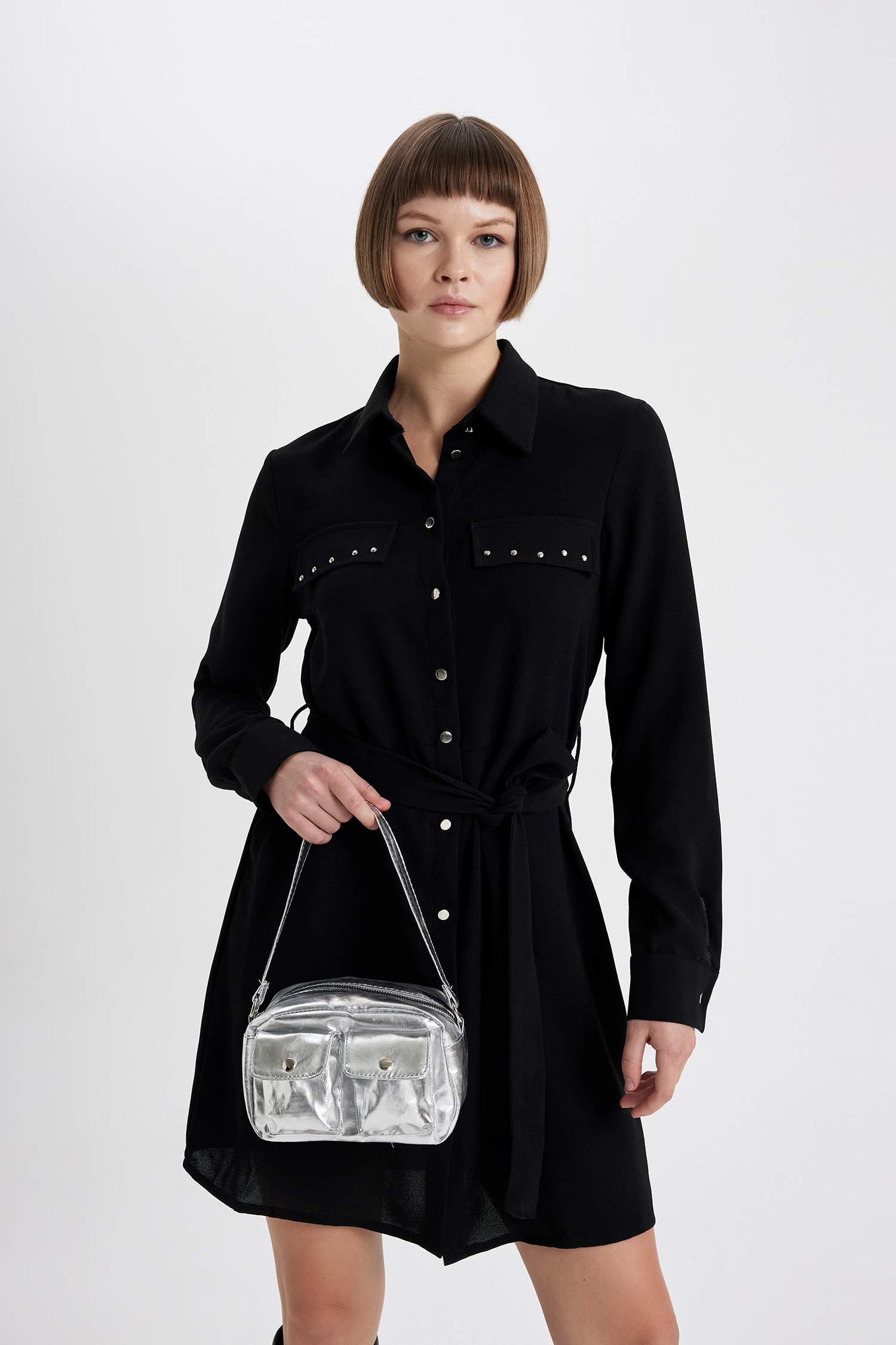 Woman Faux Leather Handbag