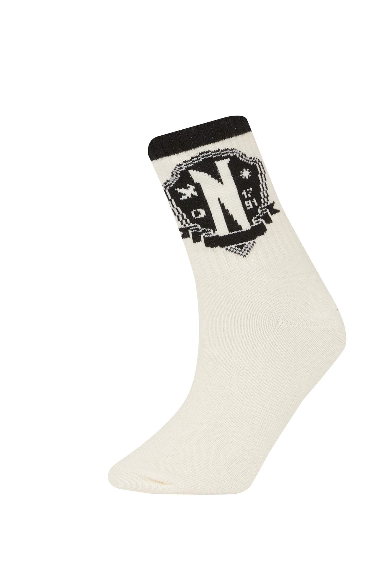 Girl Wednesday 2 Piece Cotton Long Socks