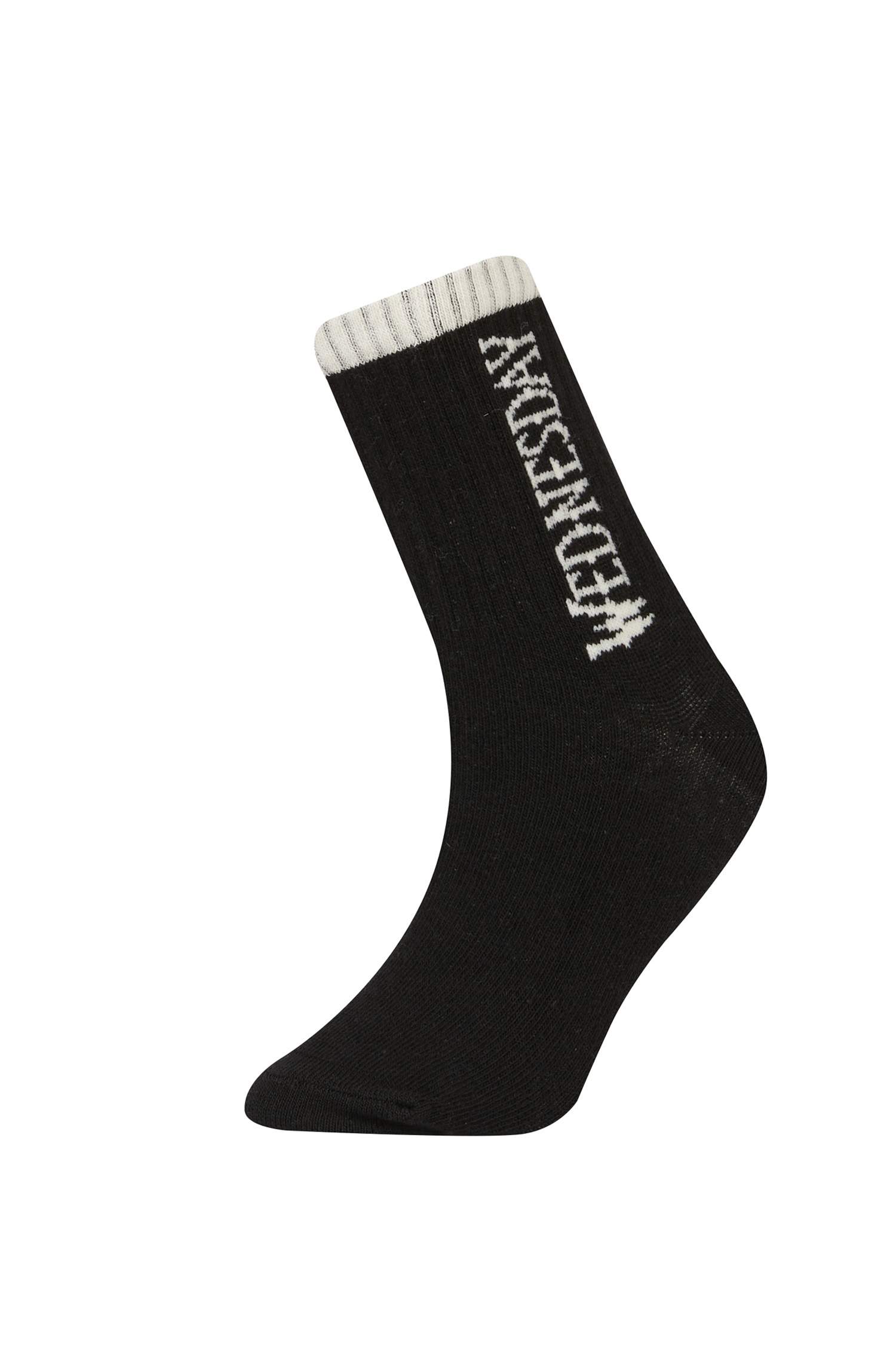 Girl Wednesday 2 Piece Cotton Long Socks