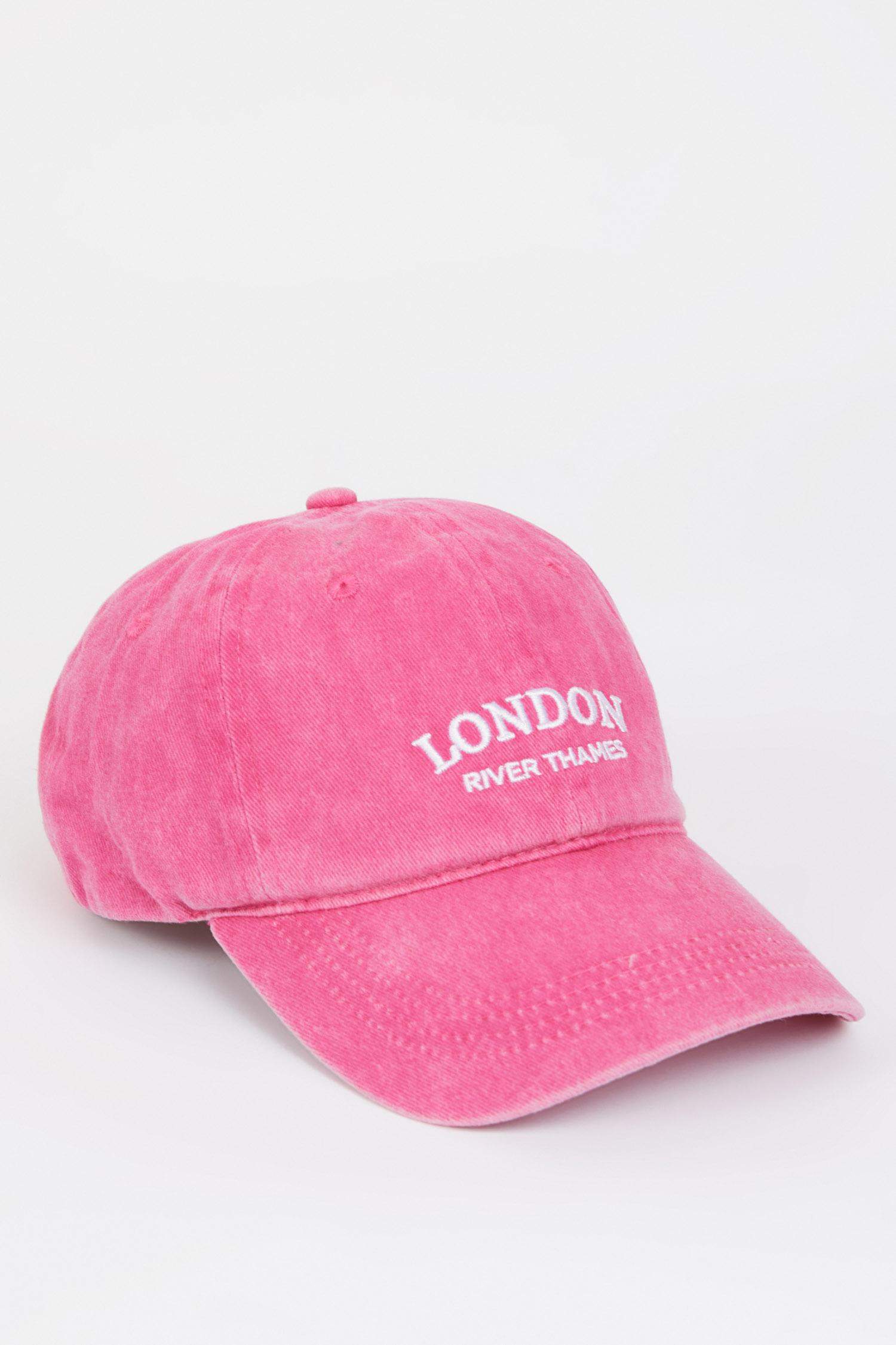 Woman Embroidered Denim Cap