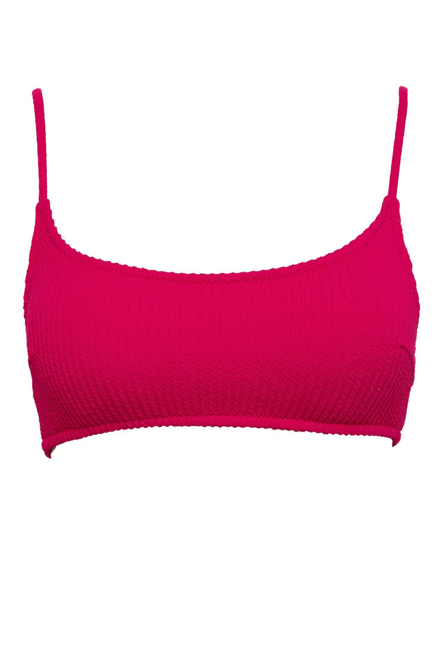 Regular Fit Bürümcük Bikini Üstü-Fall in Love