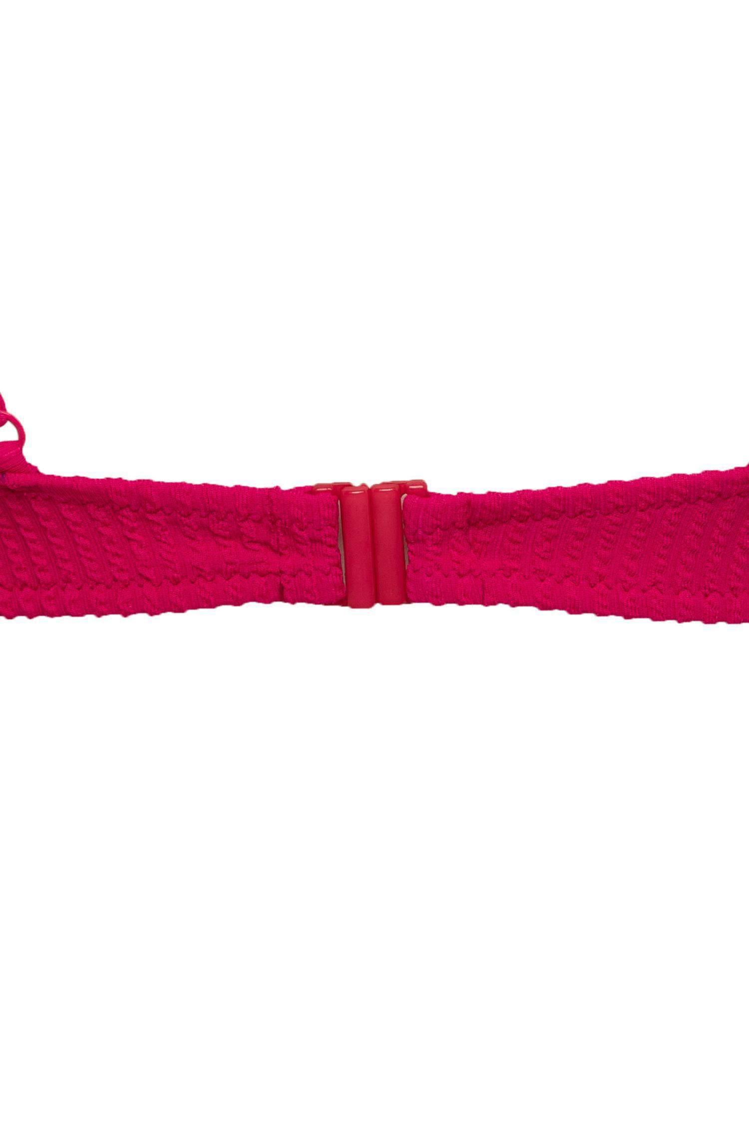 Regular Fit Bürümcük Bikini Üstü-Fall in Love