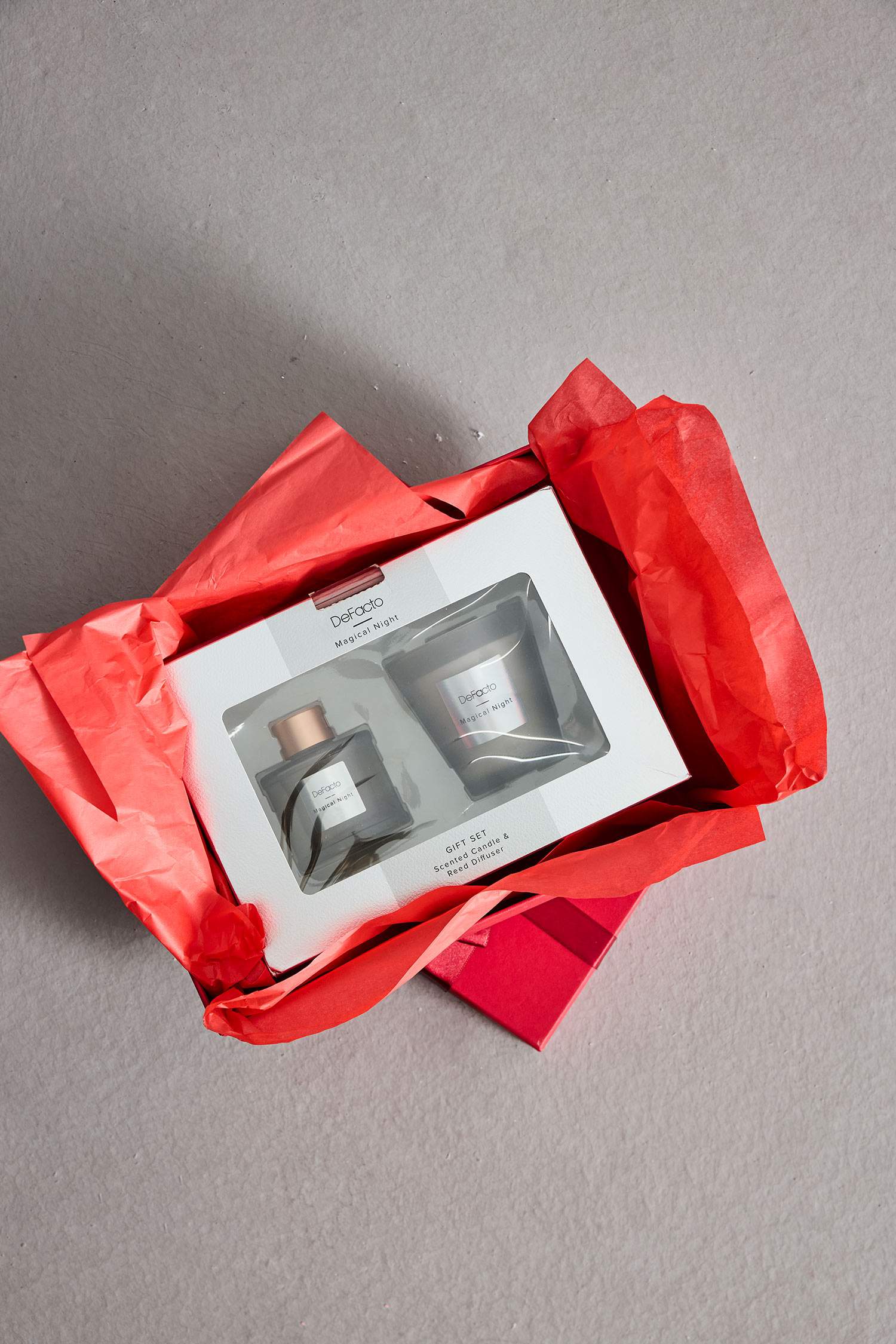 2'li Difizör Ve Mum Seti