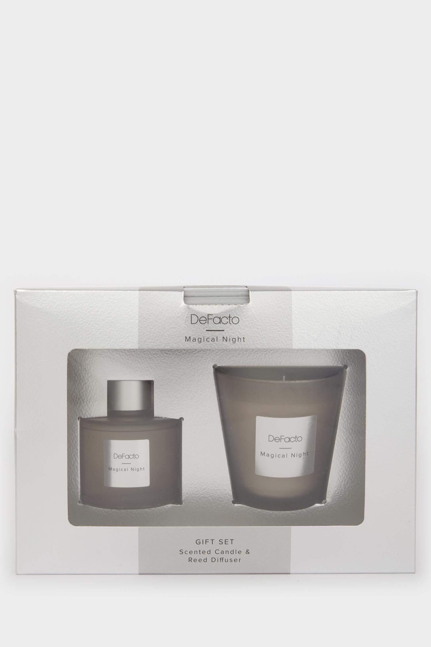 2'li Difizör Ve Mum Seti