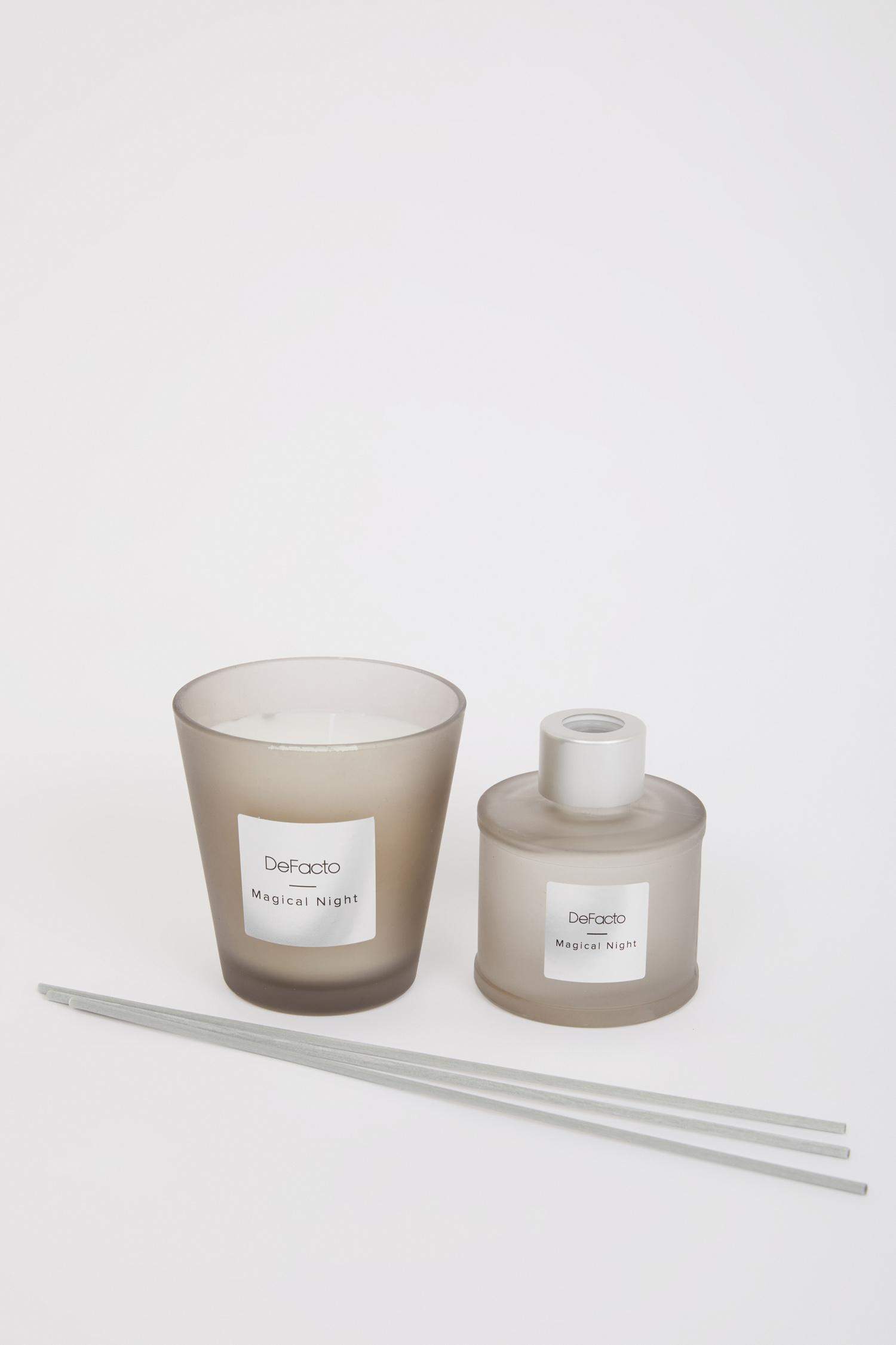 2'li Difizör Ve Mum Seti