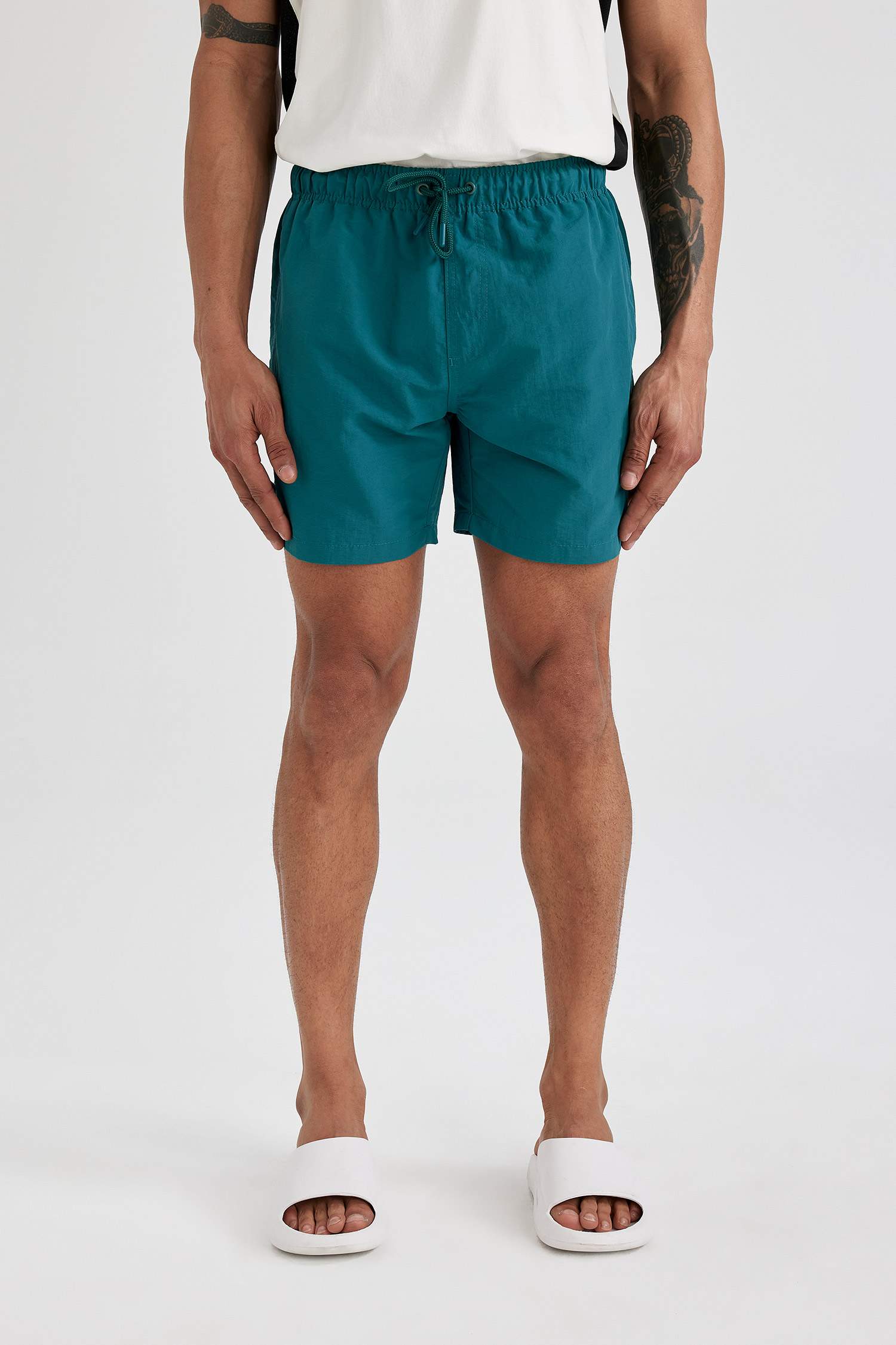 Mesh Lined Short Swim Shorts