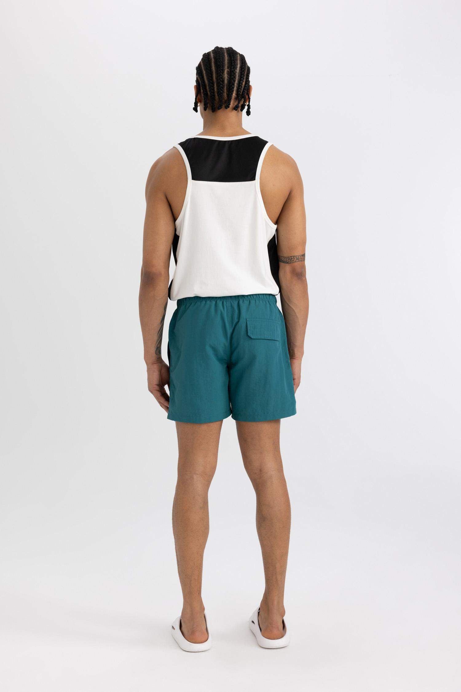 Mesh Lined Short Swim Shorts