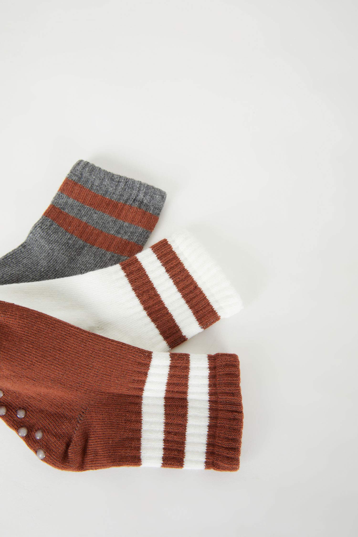 Длинные носки из хлопка для малышей мальчиков, 3 пары