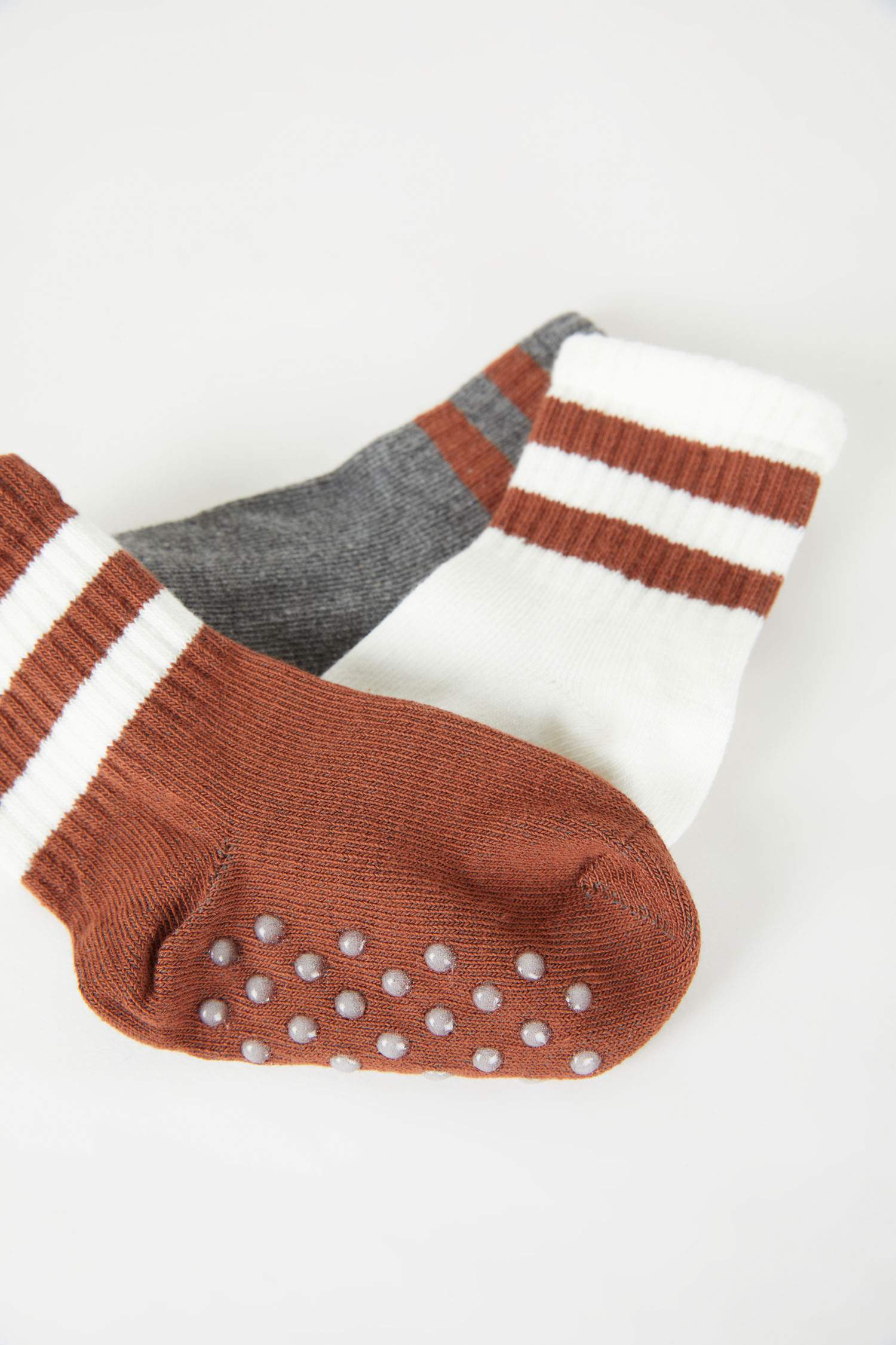 Длинные носки из хлопка для малышей мальчиков, 3 пары