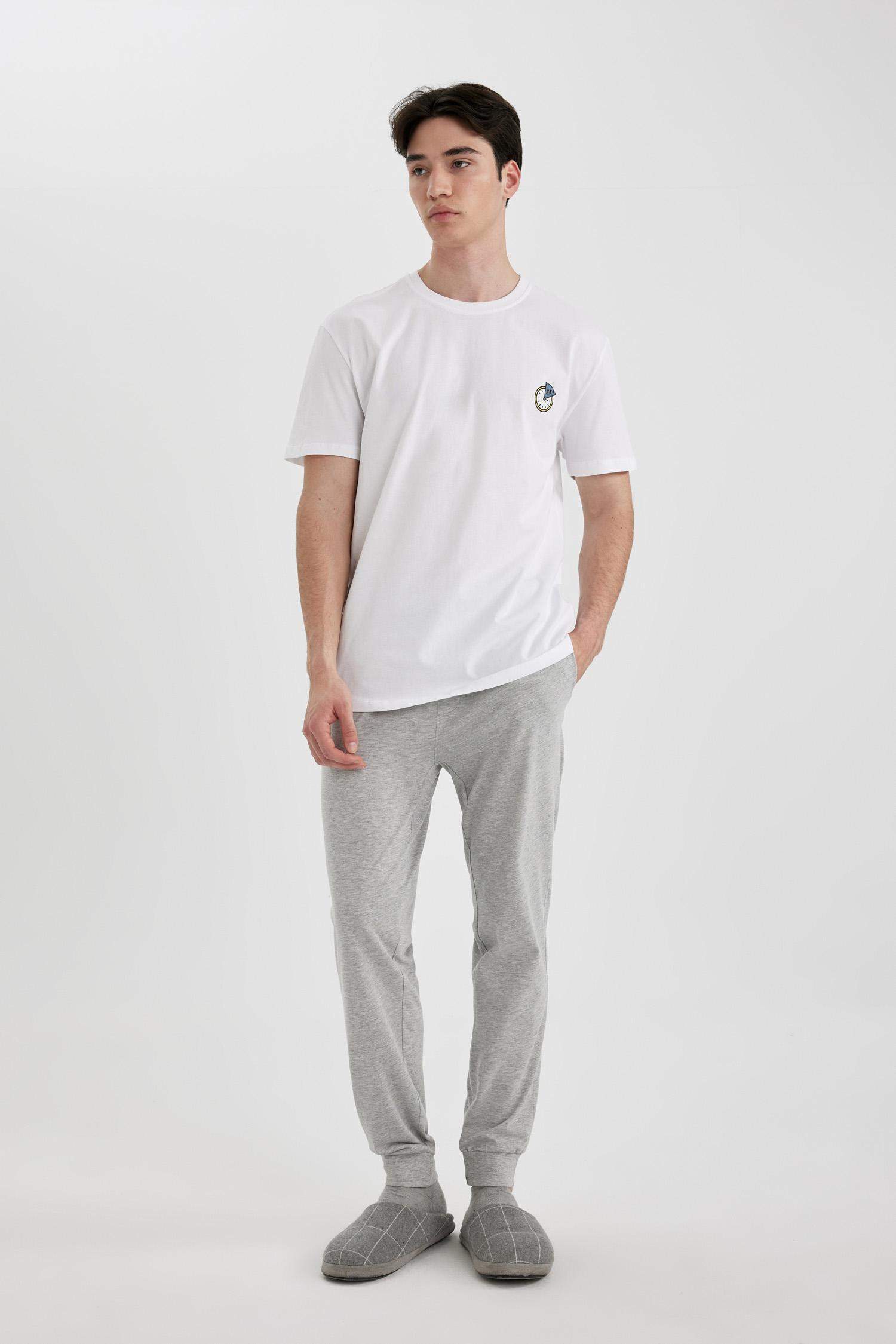 Regular Fit Cepli Pijama Altı