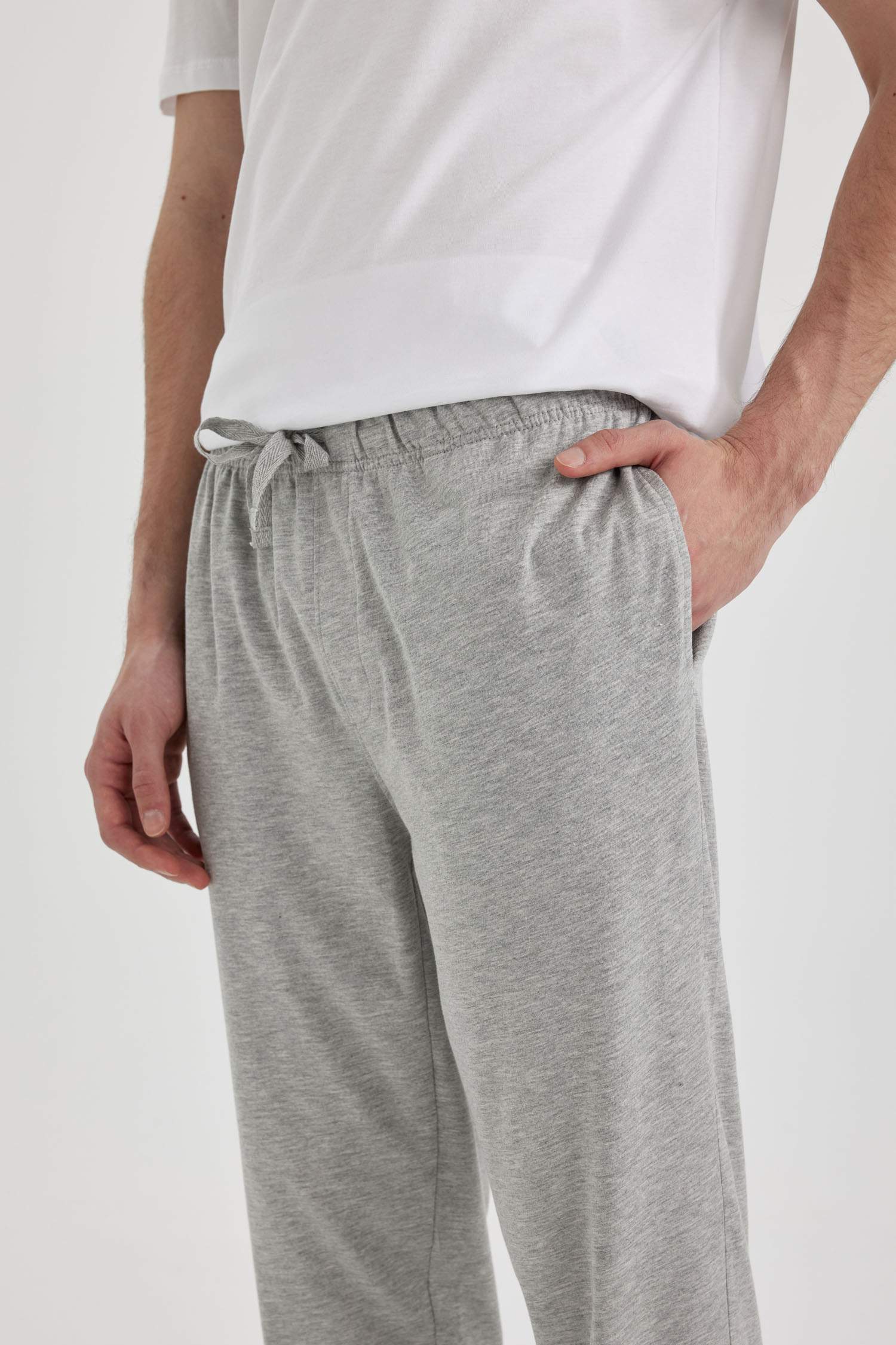 Regular Fit Cepli Pijama Altı