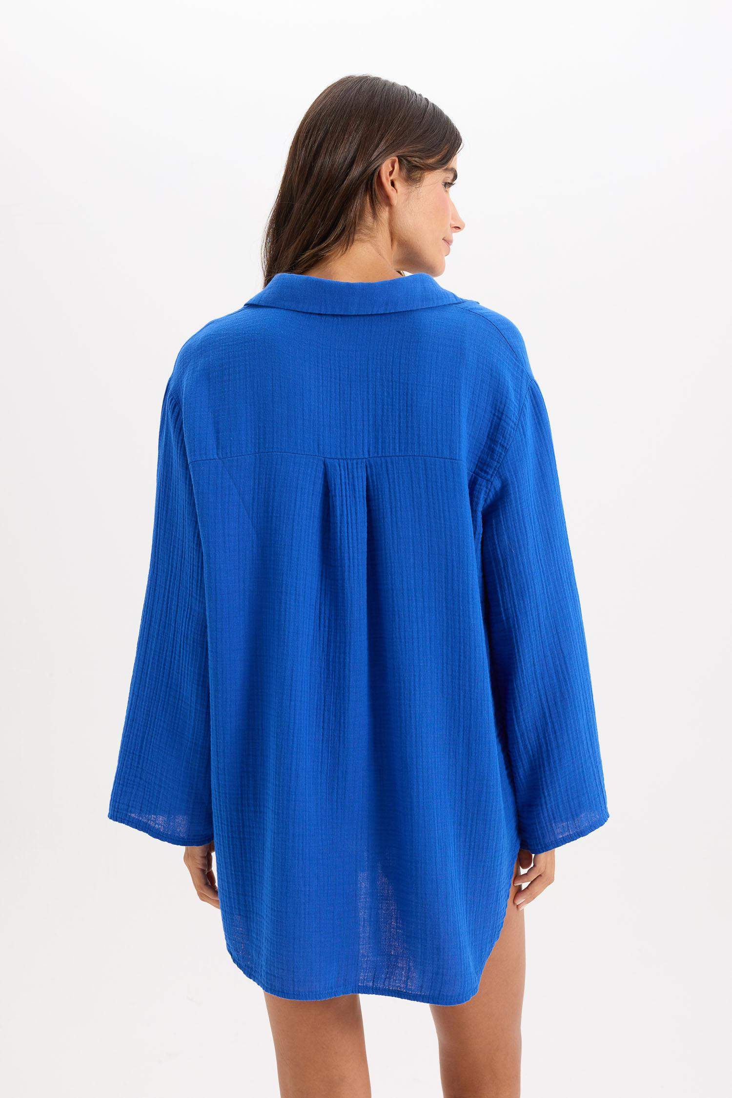 Fall in Love Muslin Beach Shirt