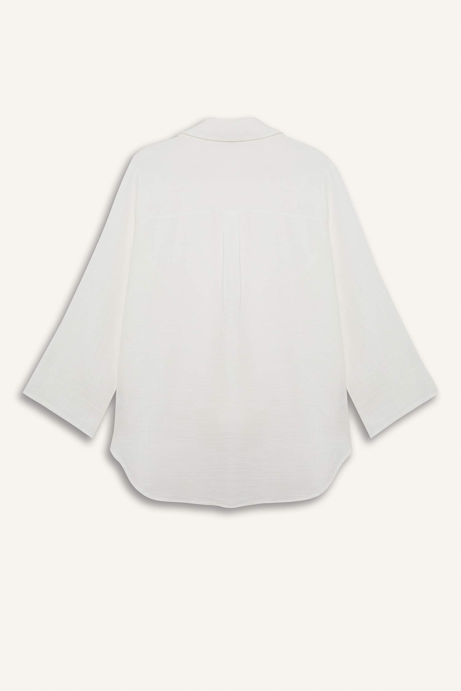  Müslin Önden Bağlamalı Plaj Gömleği-Fall in Love