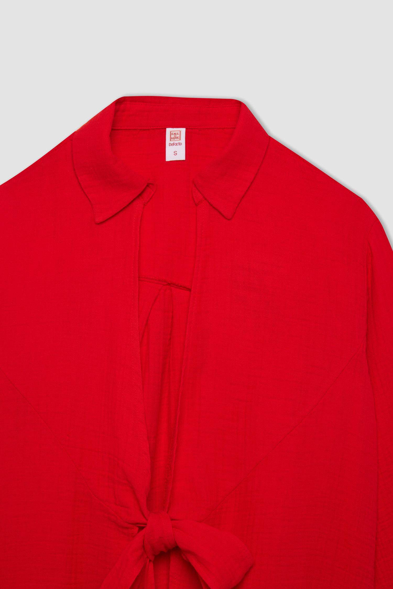 قميص بحر موسلين قصة عادية