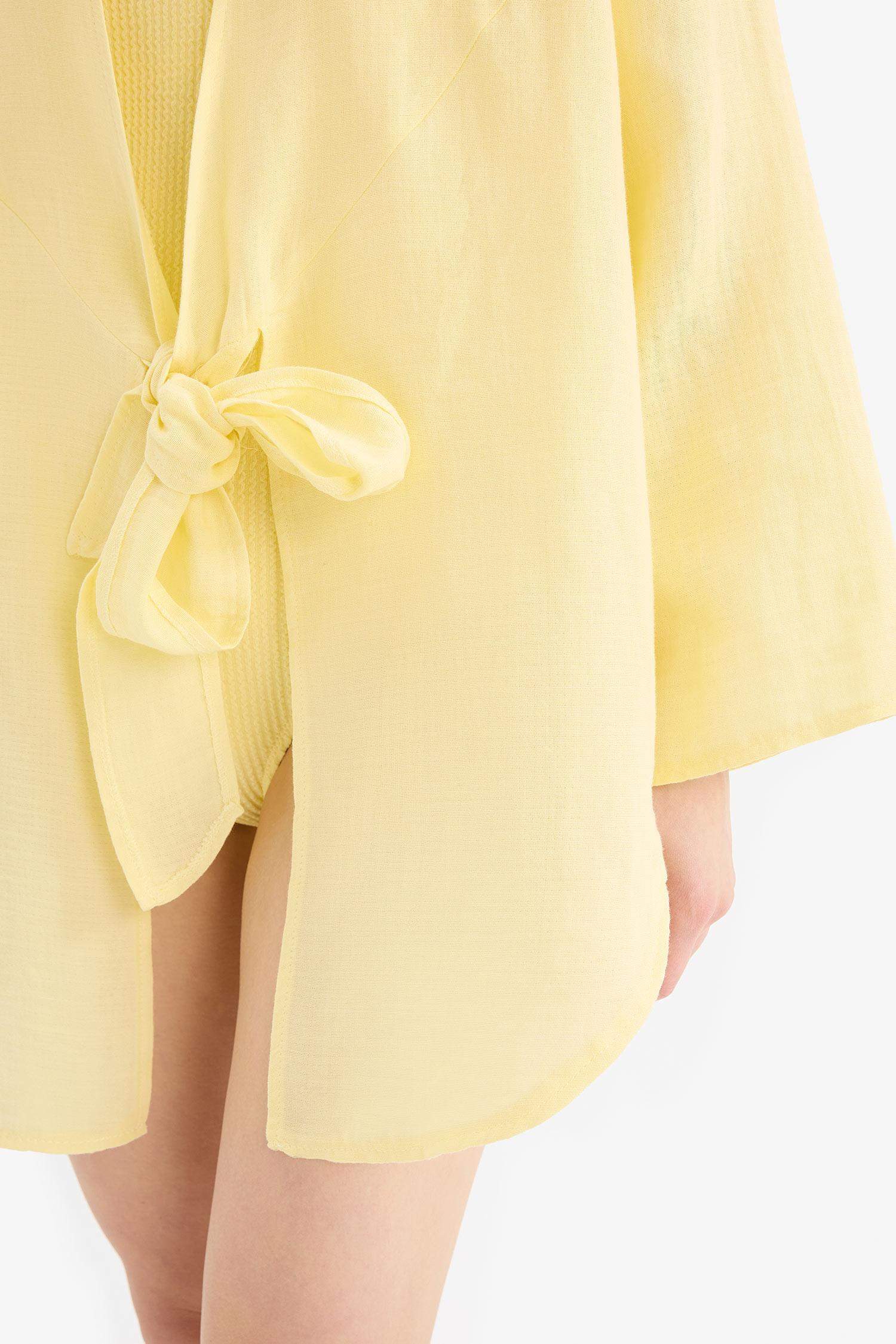 Fall in Love Regular Fit Muslin Beachwear