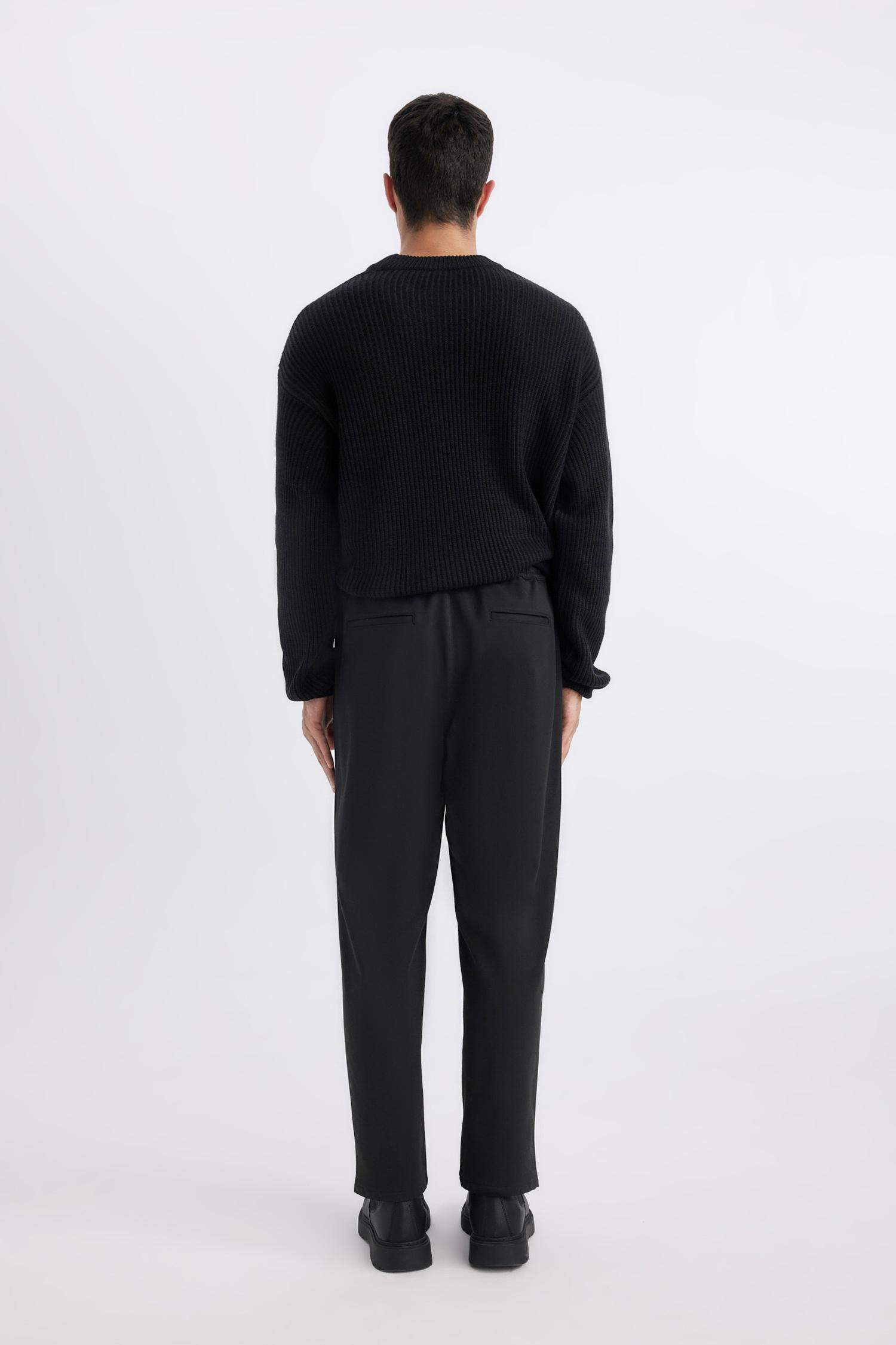 Relax Fit Regular Hem Trousers