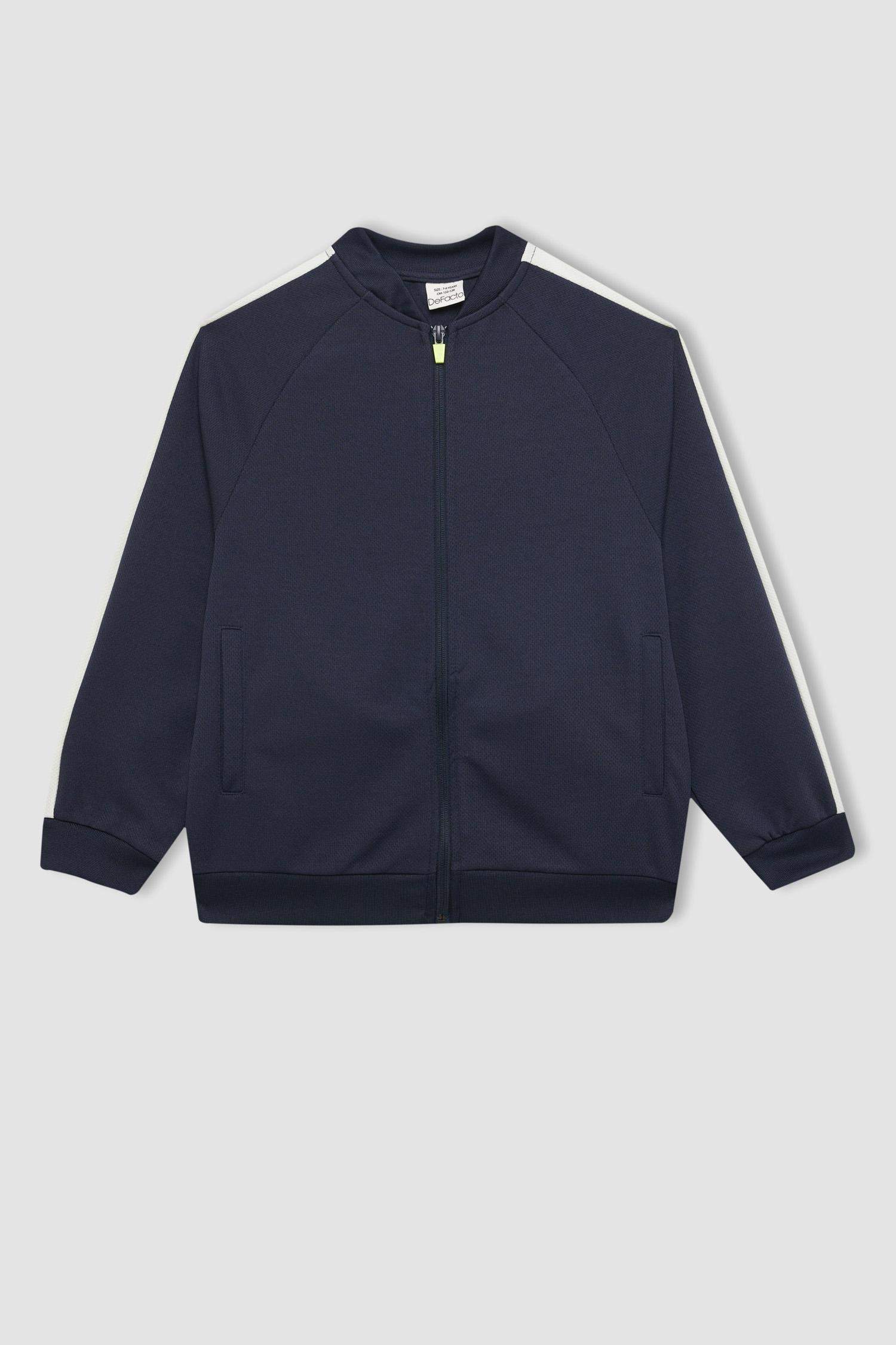 Boy College Collar Bomber Jacket