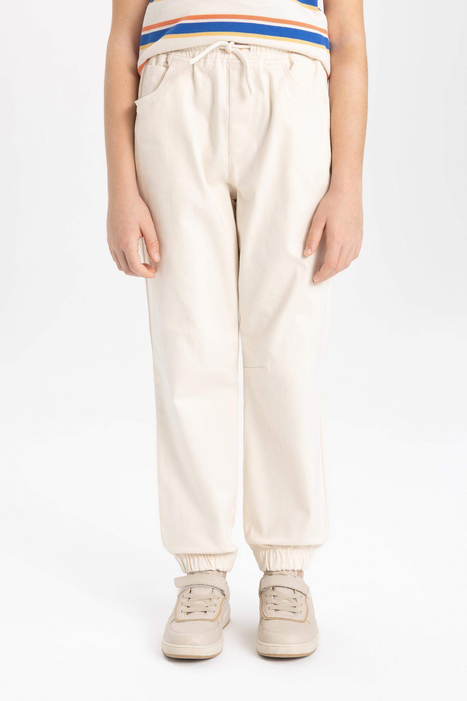 Boy Regular Fit Standard Leg Gabardine Trousers