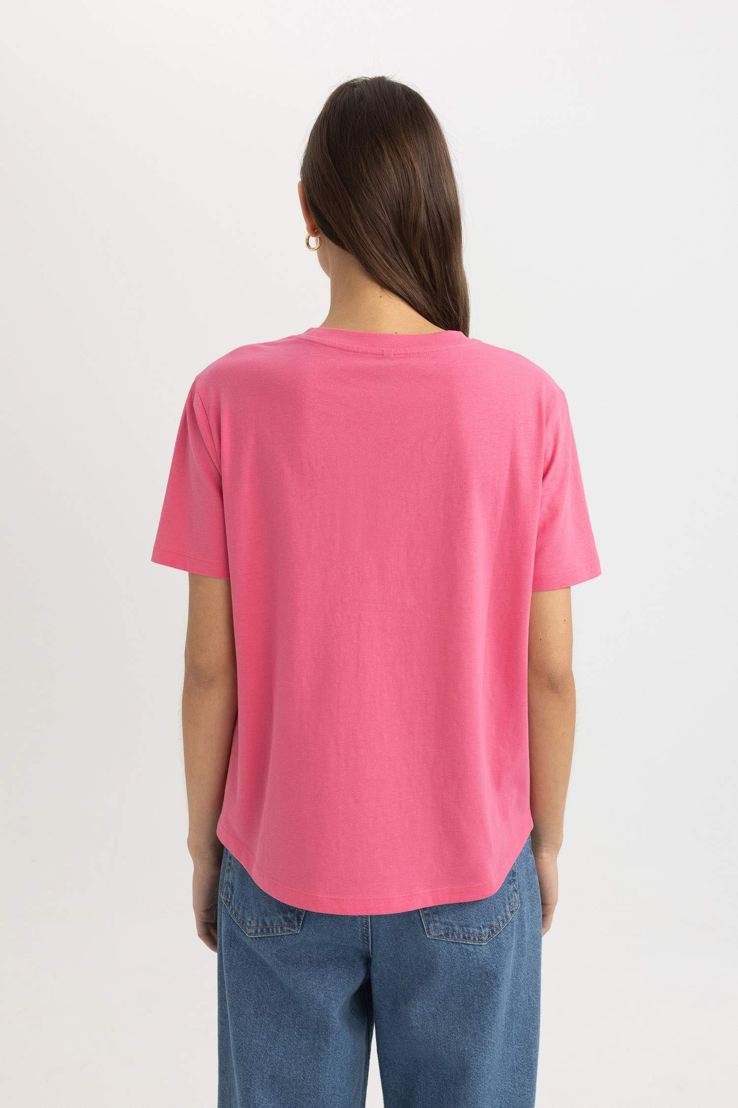 Regular Fit Crew Neck Short Sleeve T-Shirt