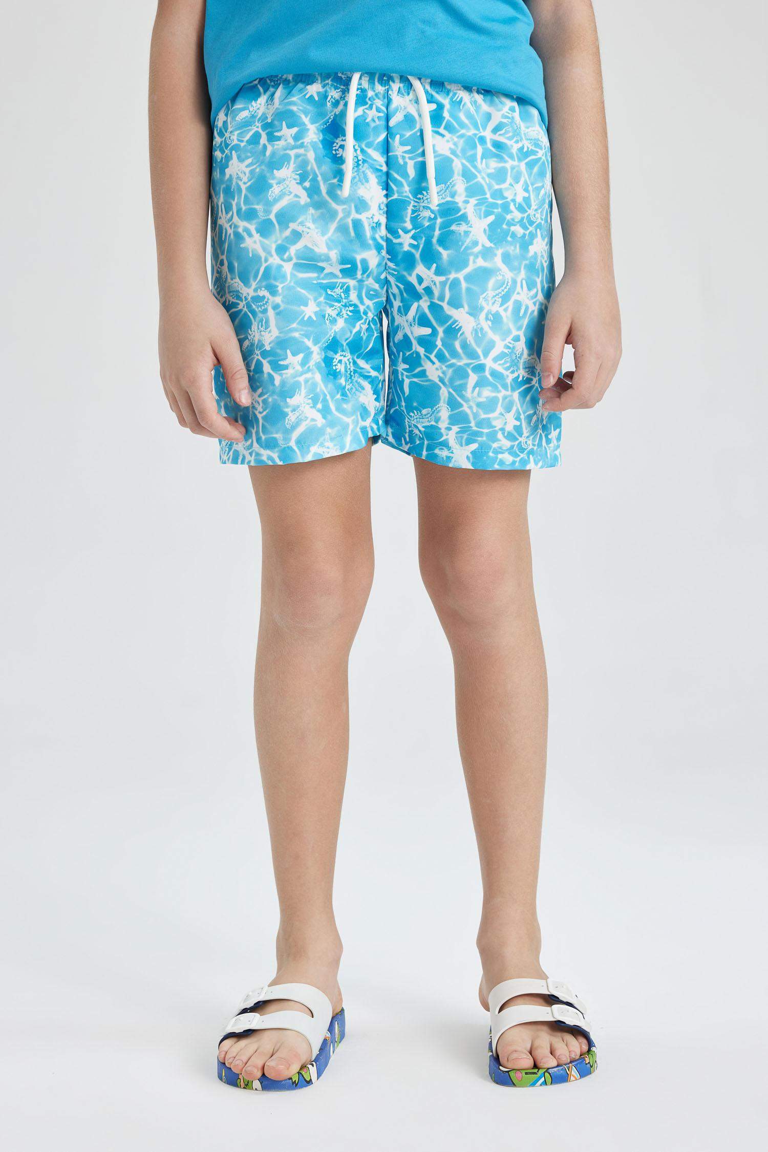 شورت بحر اولادي قصة عادية منقوش