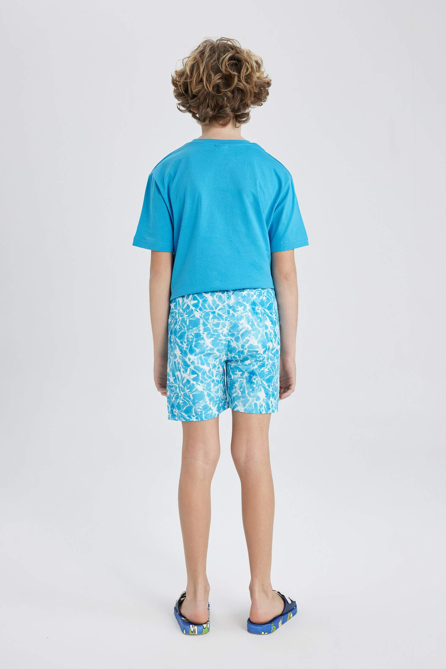 شورت بحر اولادي قصة عادية منقوش