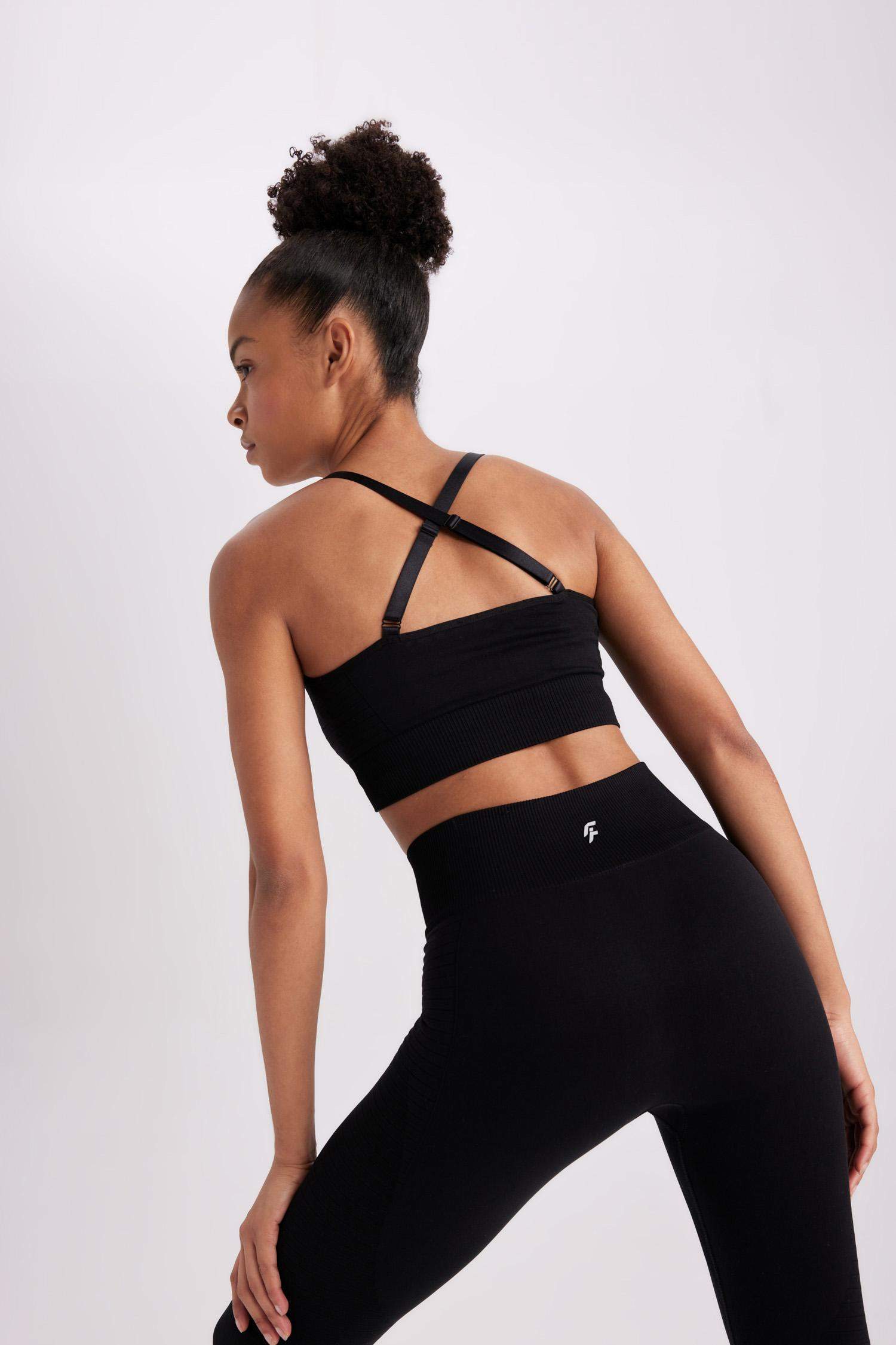 DeFactoFit V-Neck Sports Bra