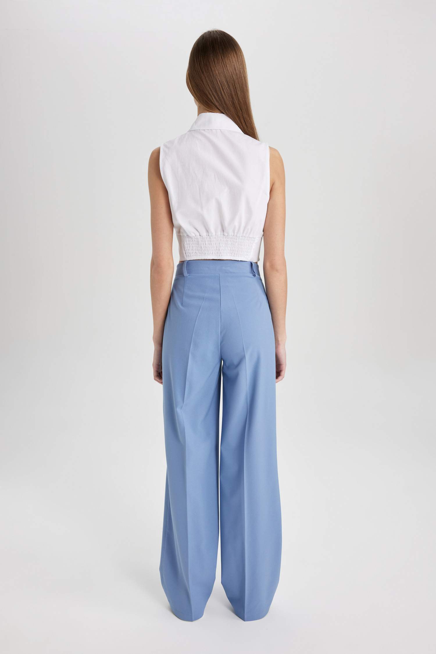 Брюки Wide Leg с высокой талией