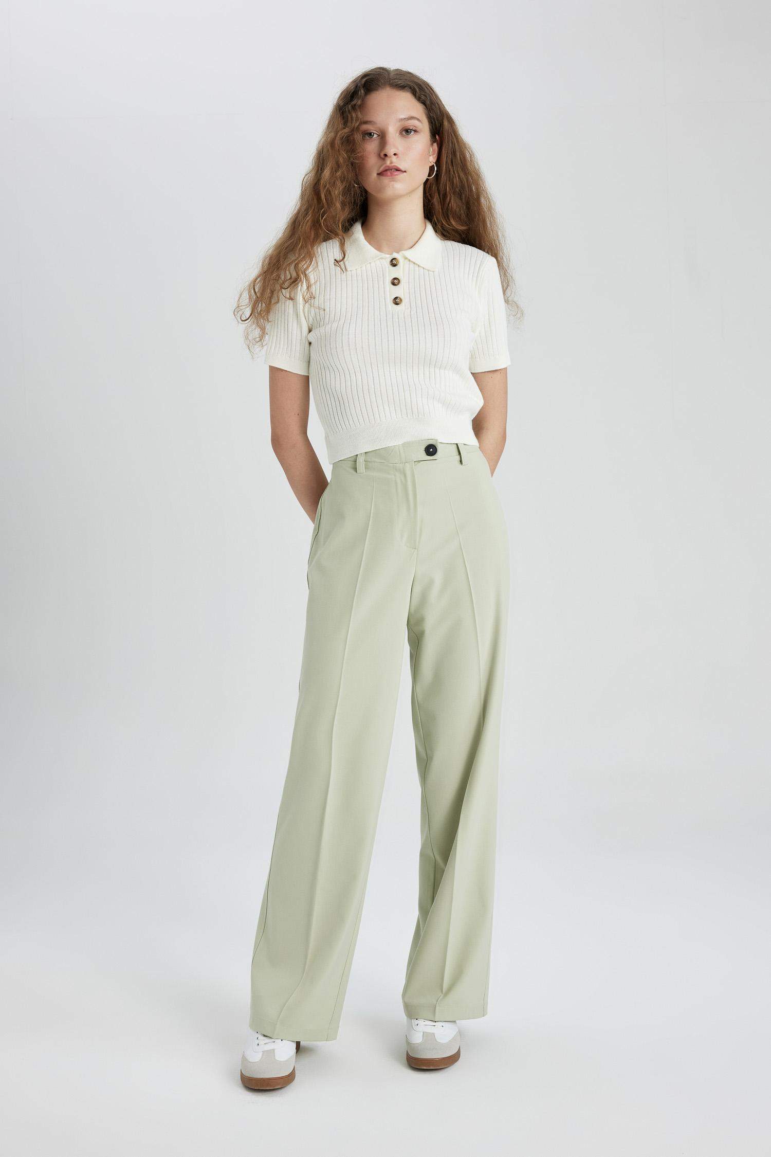 Брюки Wide Leg c высокой талией для женщин